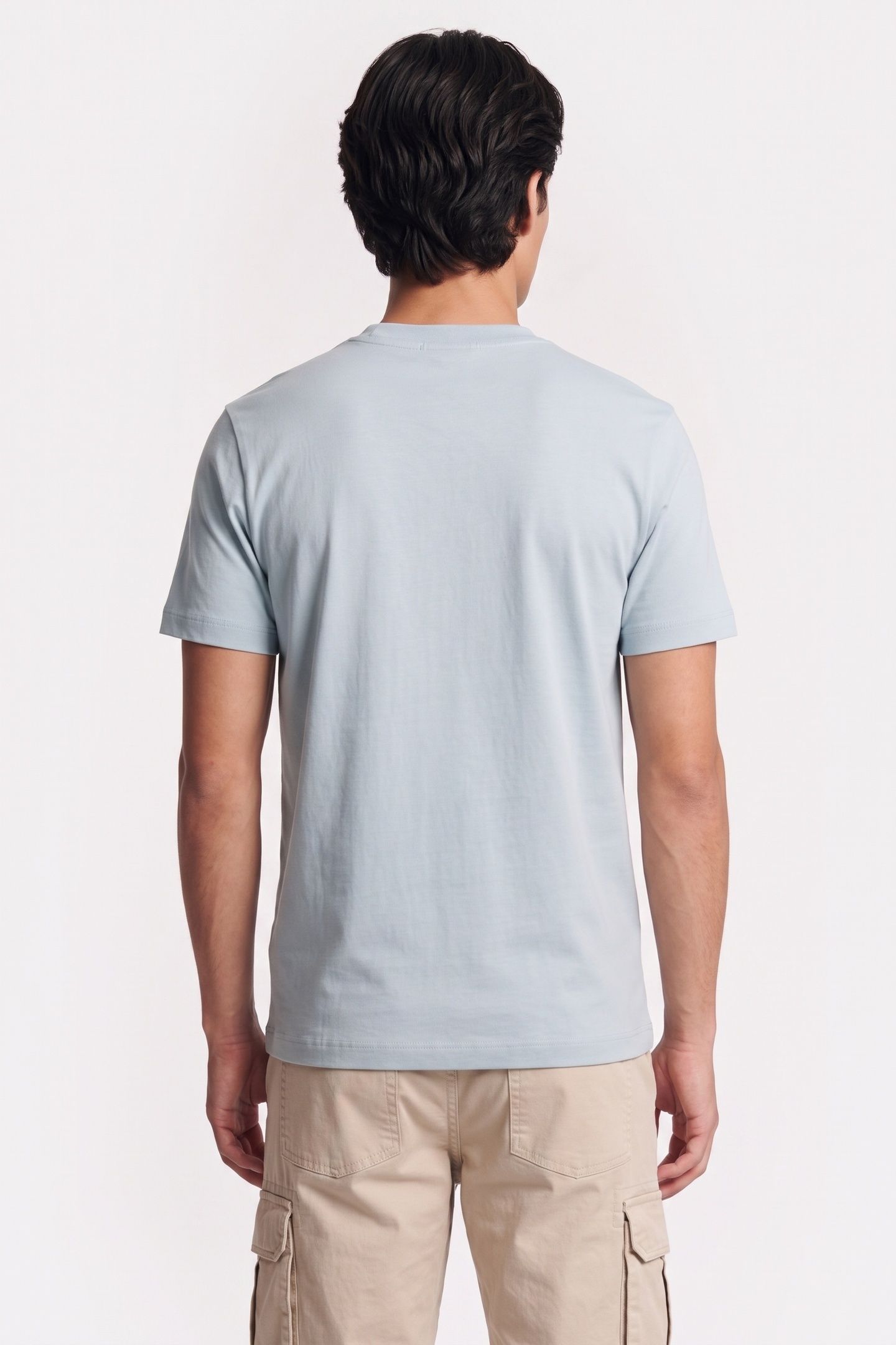 SS EASY MONOGRAM TEE WINTER SKY 2
