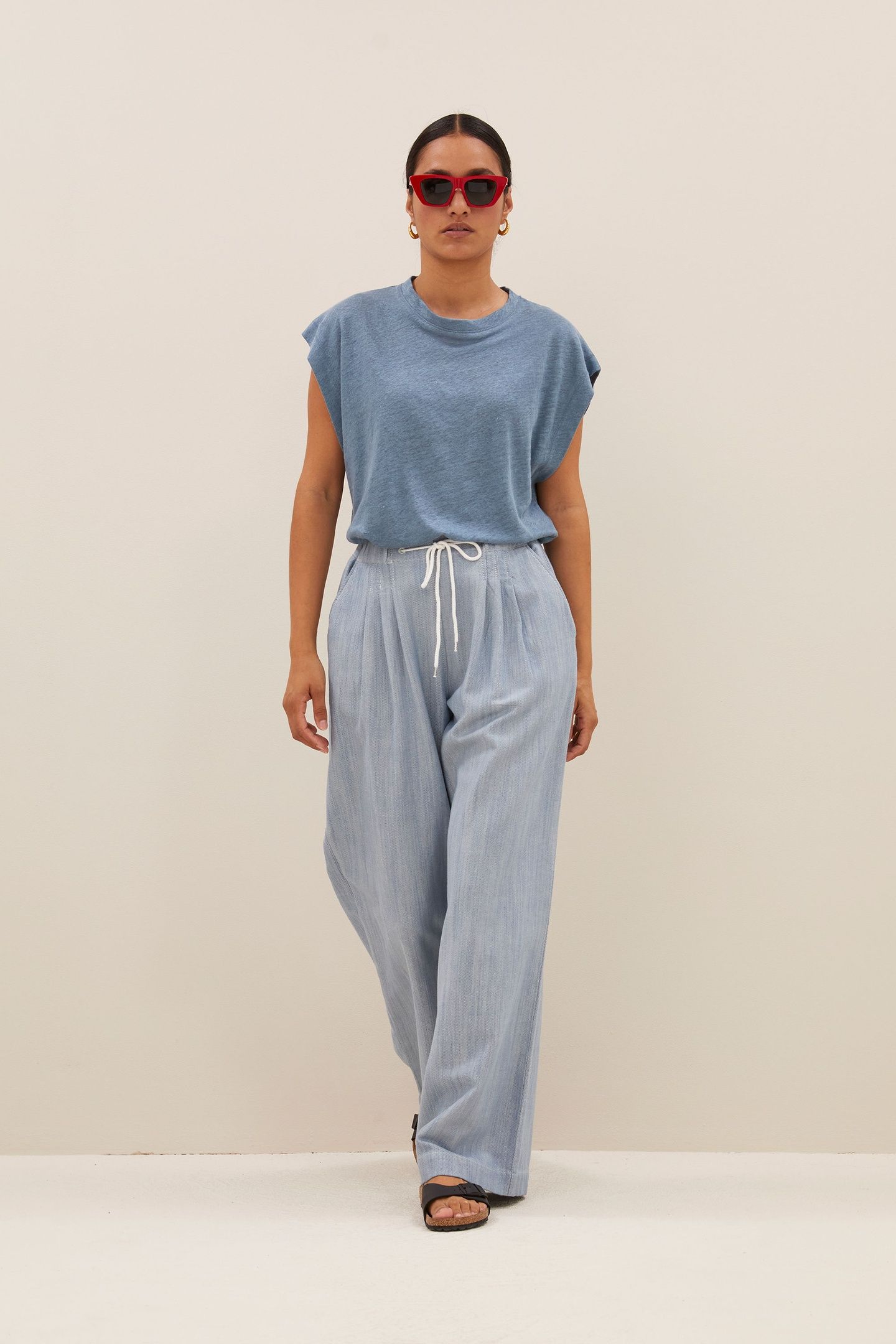 JAXX CAYAMBE PANTS LIGHT DENIM 4