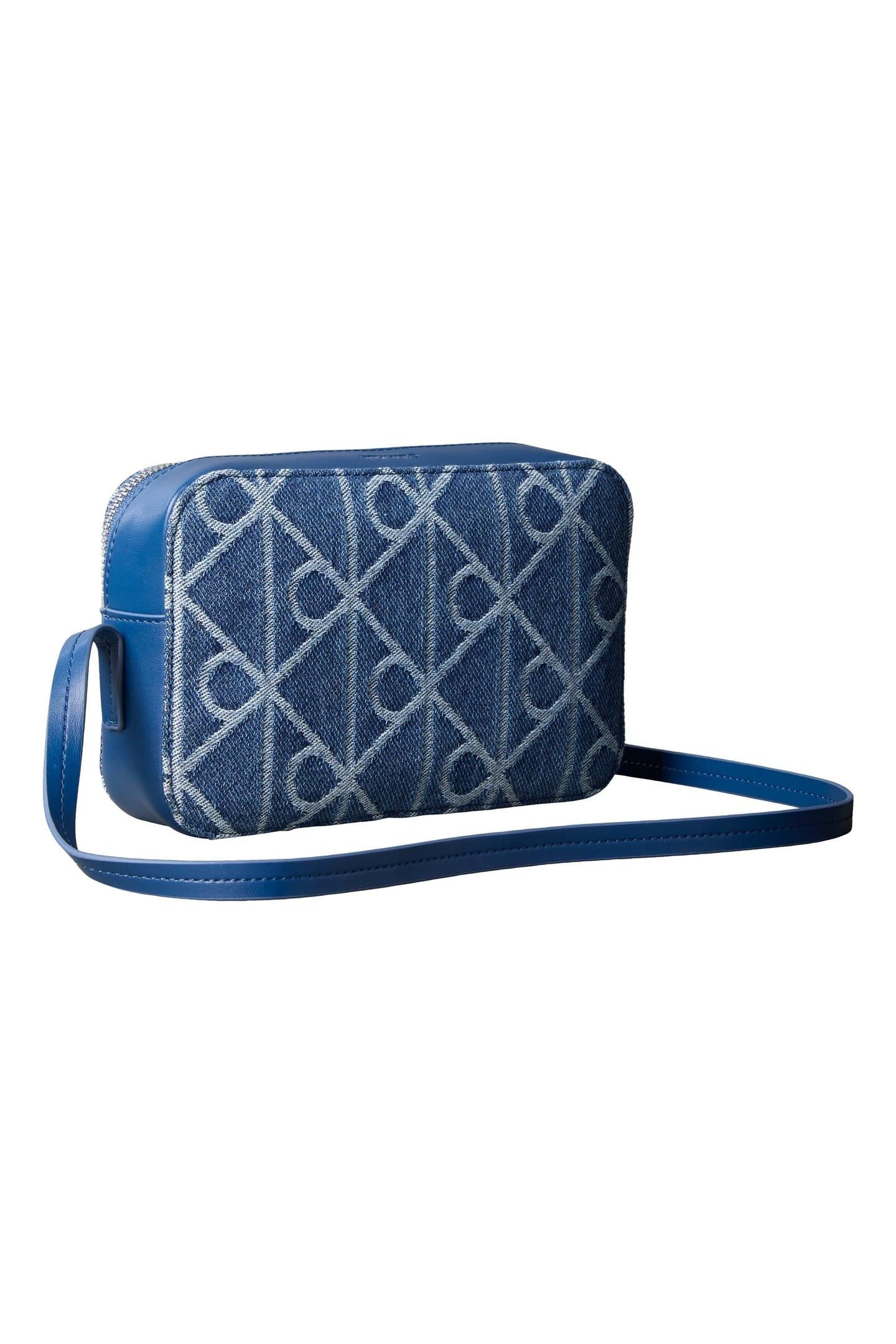 EMBLEM AOP DENIM CAMERA BAG DENIM JQD MEDIUM WASH 2
