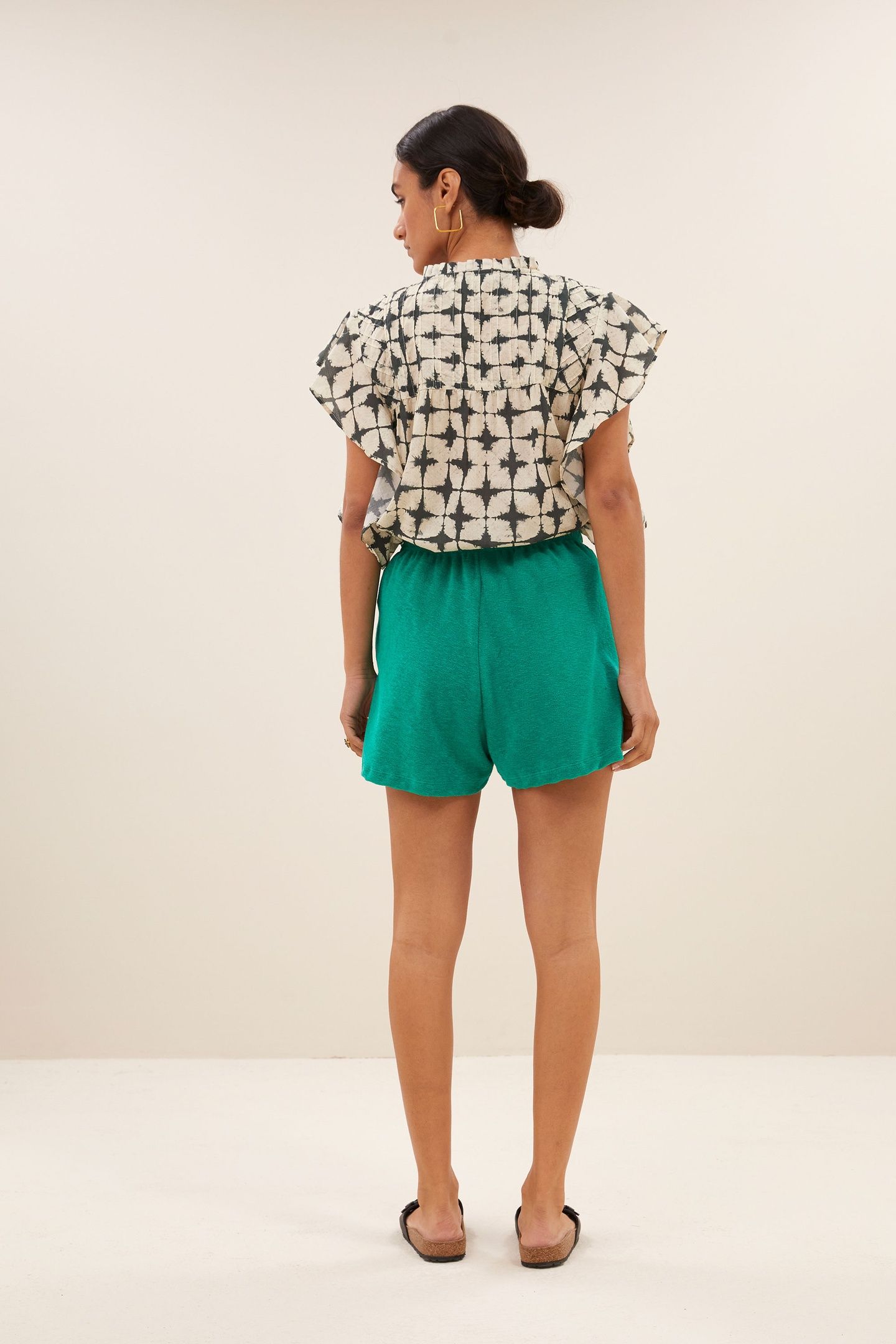 KID SLUB SHORTS GREEN LAKE 4