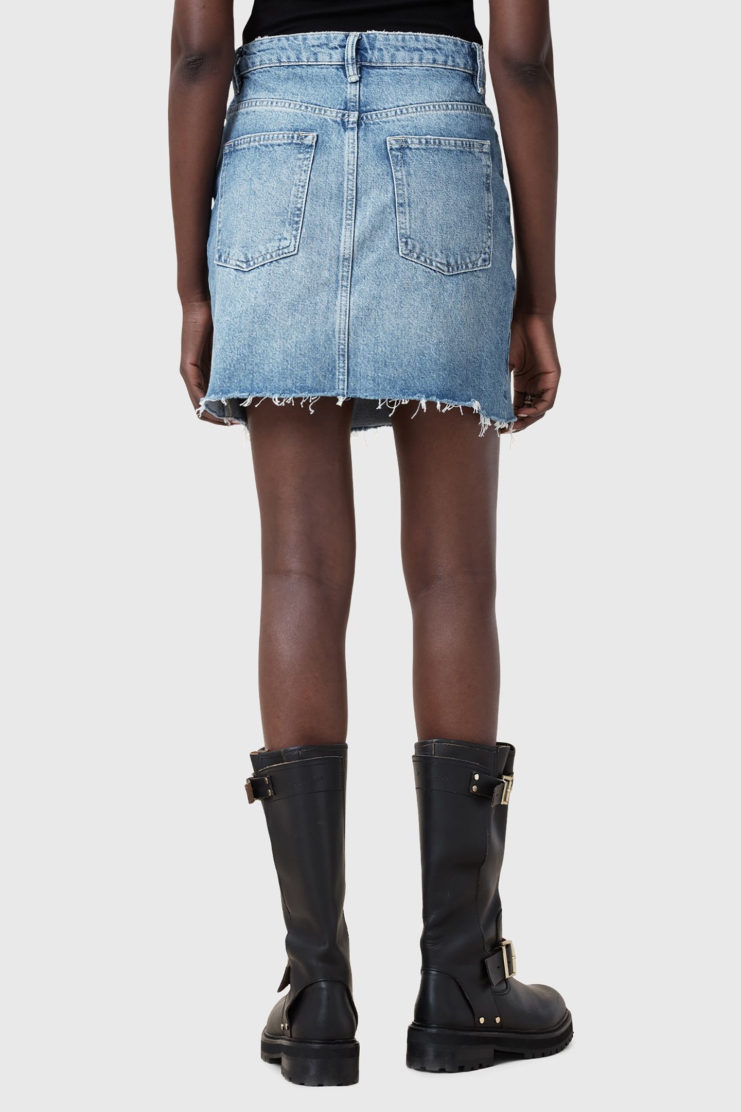 AKI CROSSOVER SKIRT LIGHT INDIGO 4