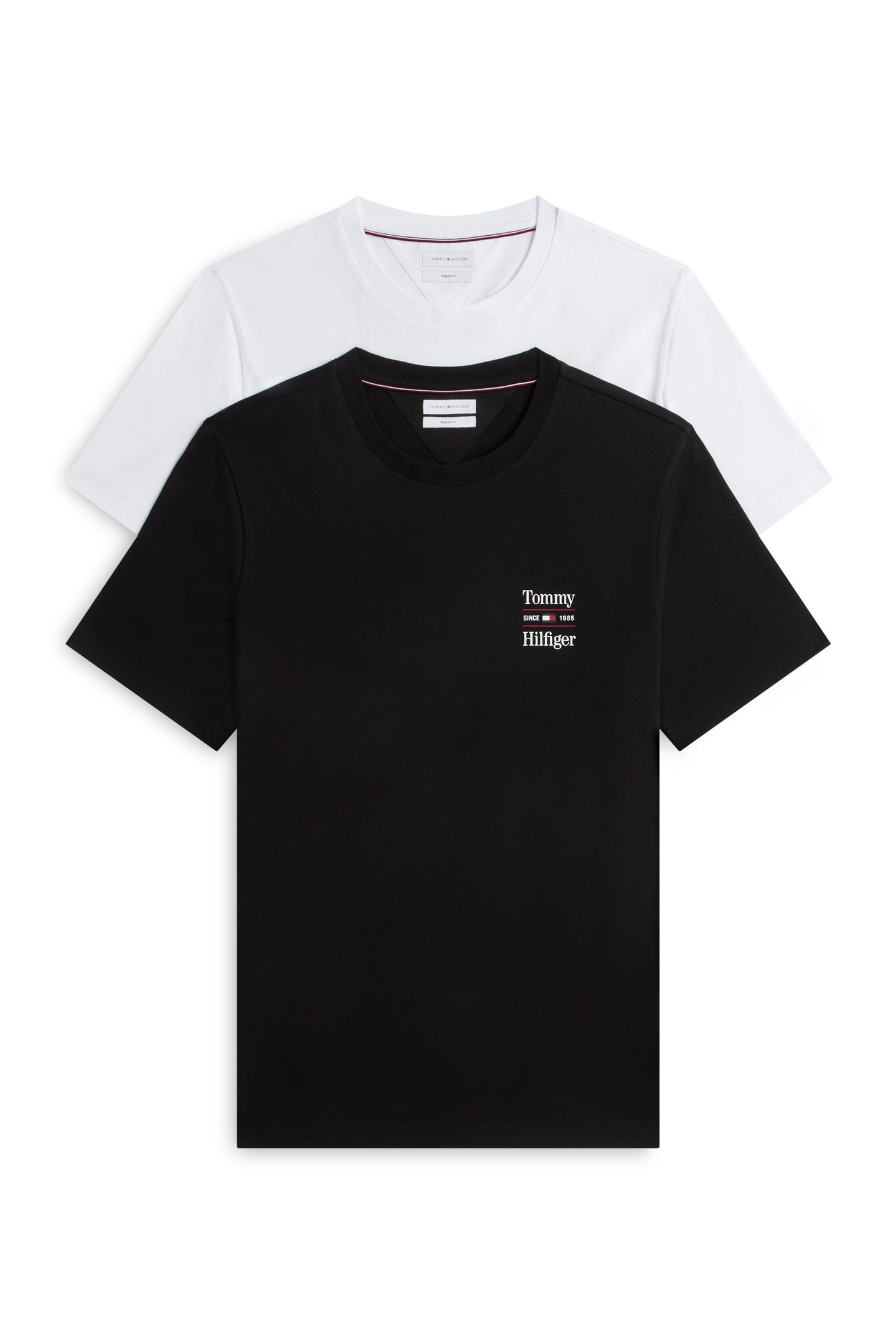 2 PACK CHEST GRAPHIC WHITE/BLACK 1