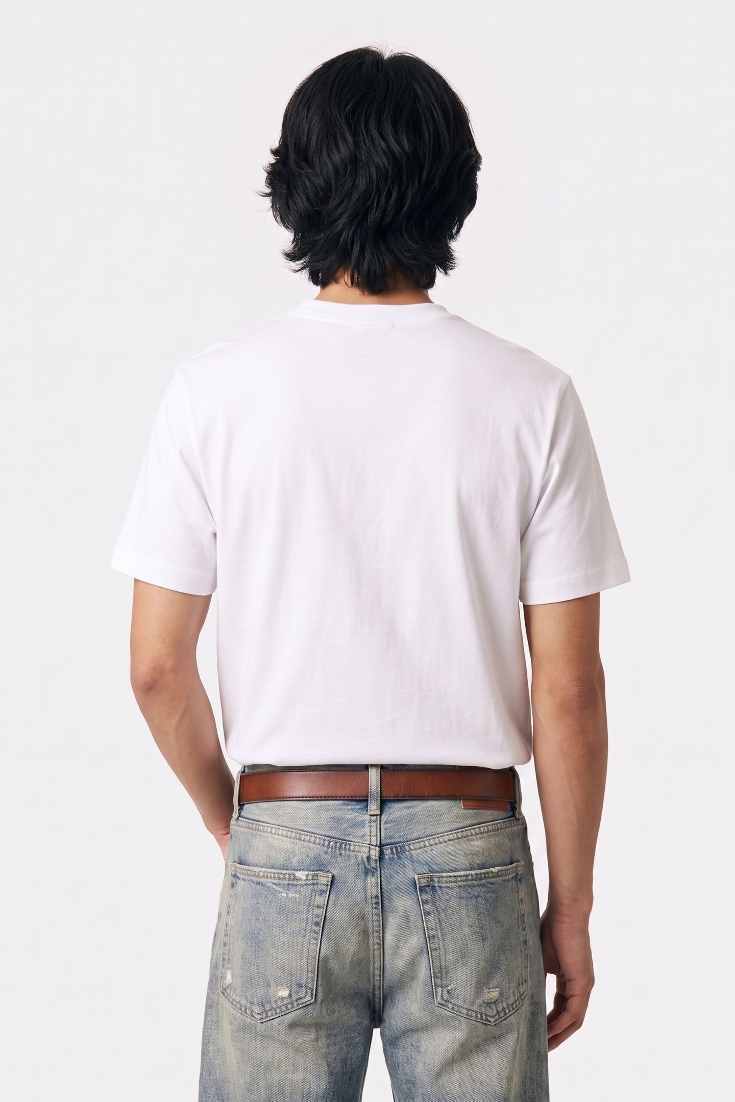 SHORT SLEEVE 20S LONG SLEEVE CALVIN COLLAR BRILLIANT WHITE 2
