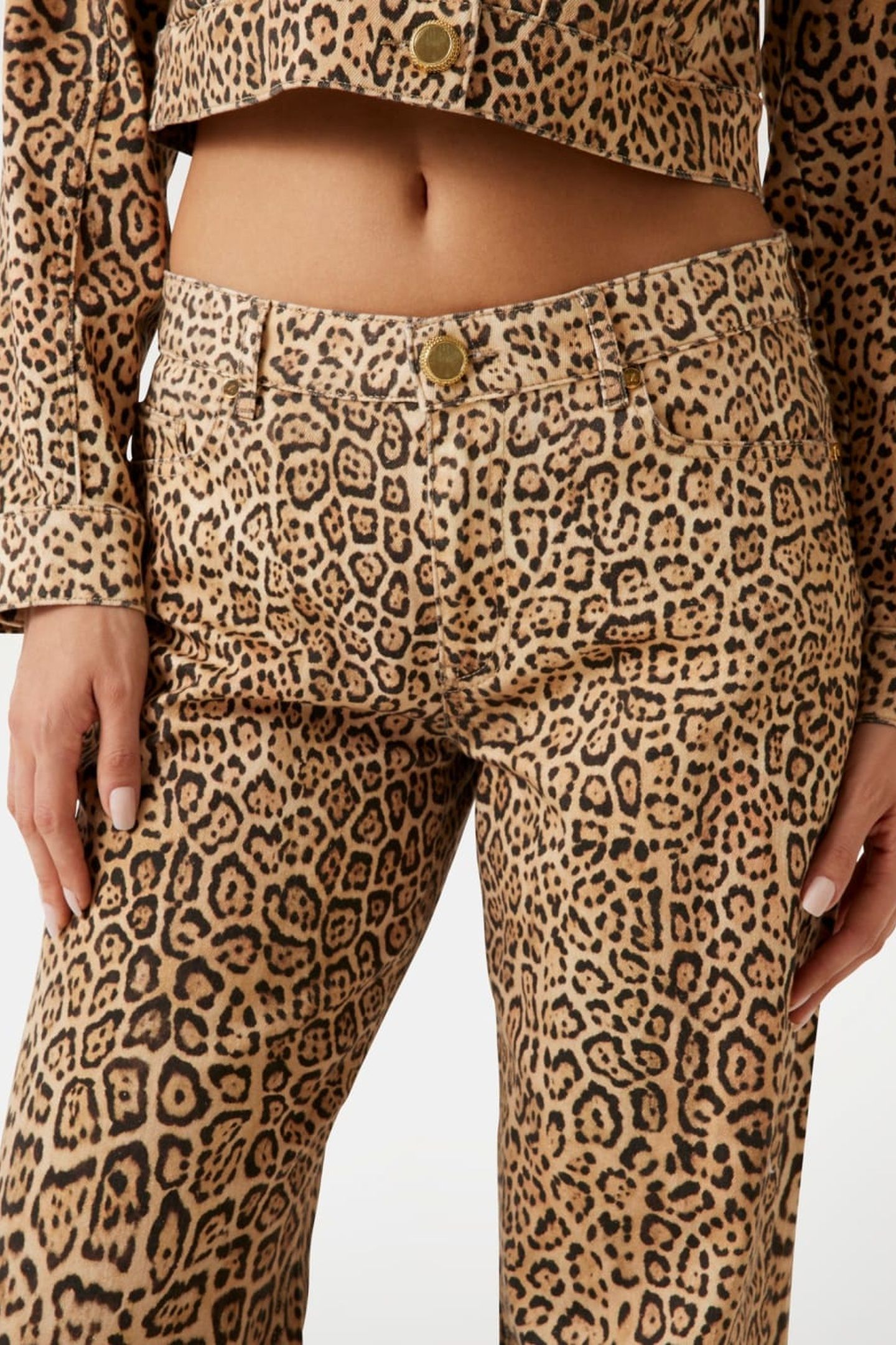 EDDA DENIM PRINT REL CHARMING LEOPARD DEG 5