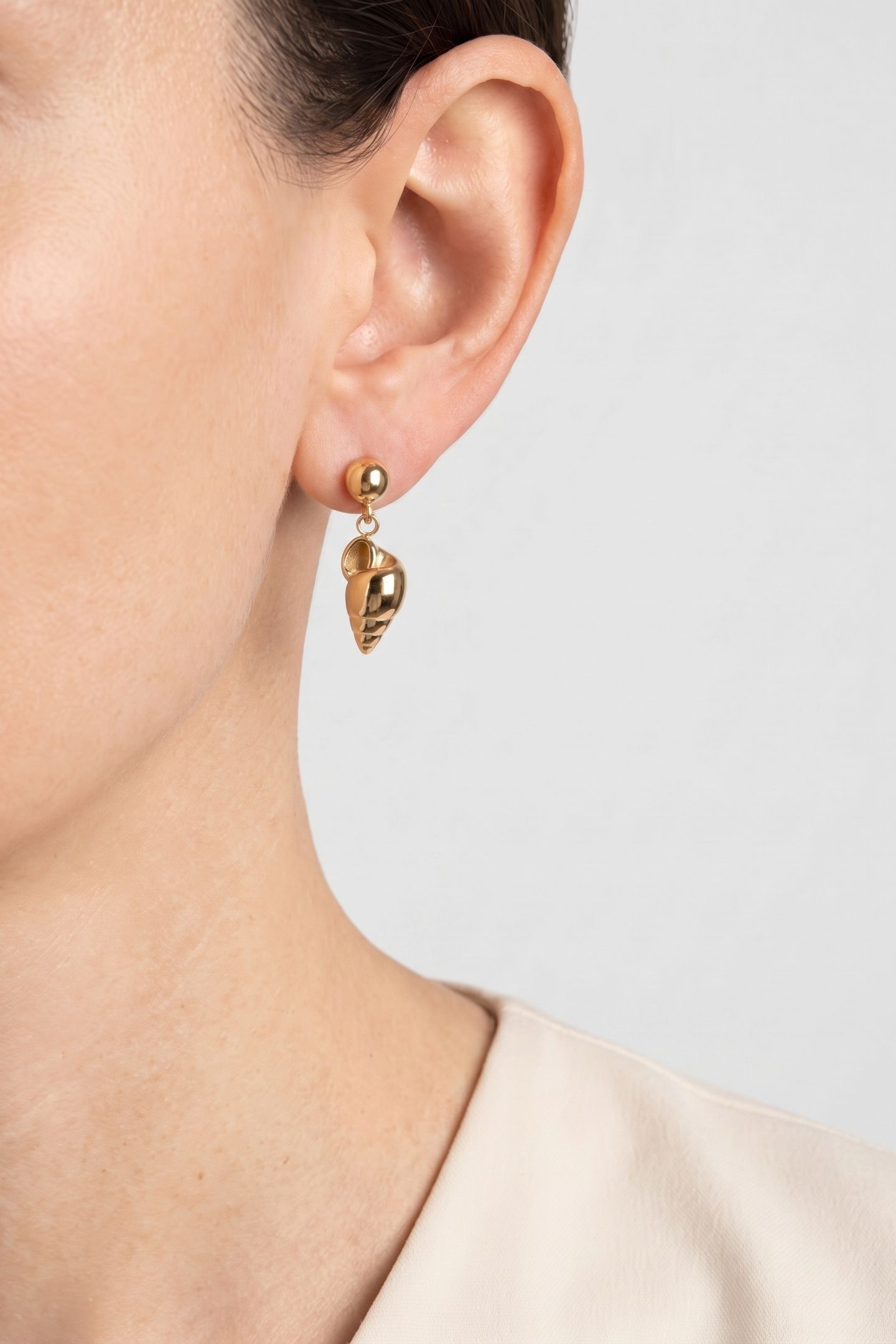 SEAFOAM OHRRINGE GOLD 1