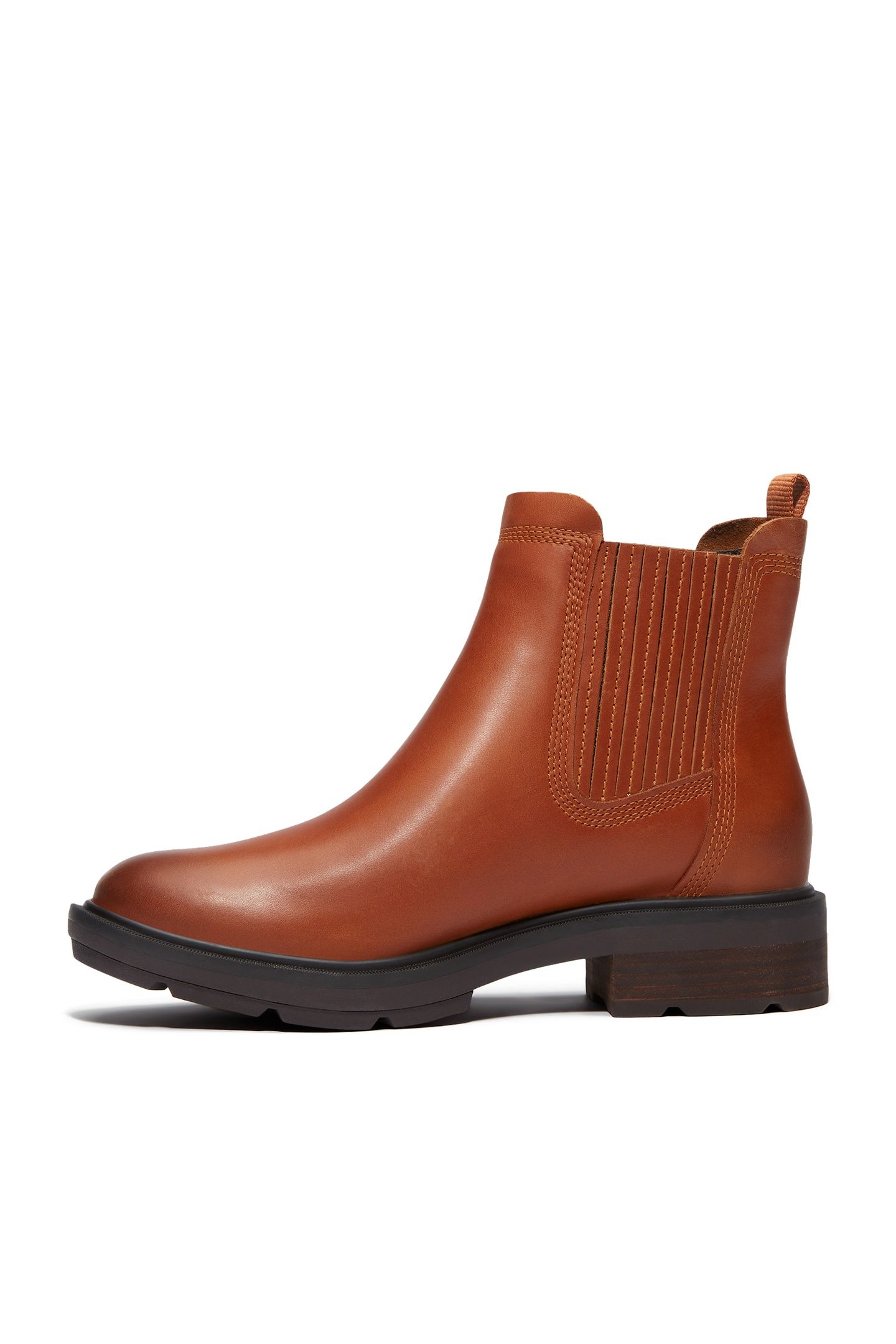 BRIMFIELD MID CHELSEA BOOT BROWN FULL GRAIN 4