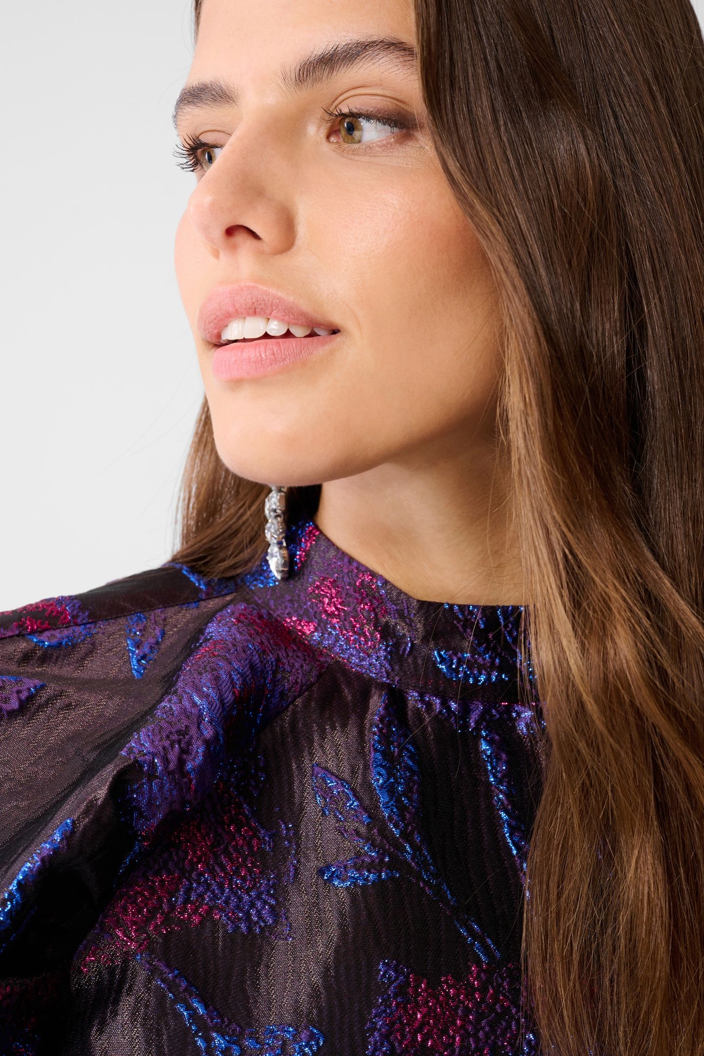LA-SBJACQUARD PARTY SLEEVE DRESS VARIOUS 6
