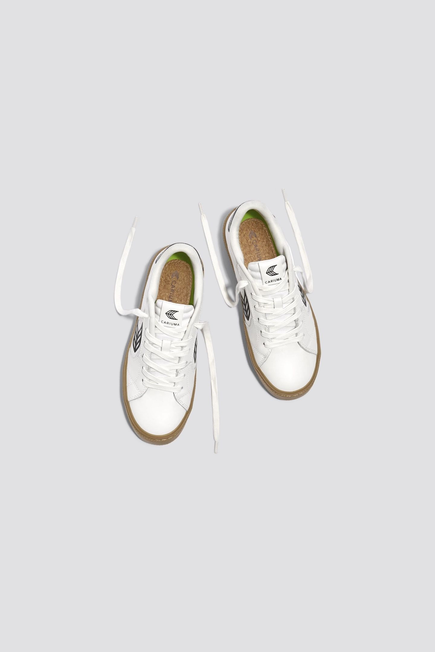 SALVAS LEATHER GUM WARM WHITE BLACK LOGO 5