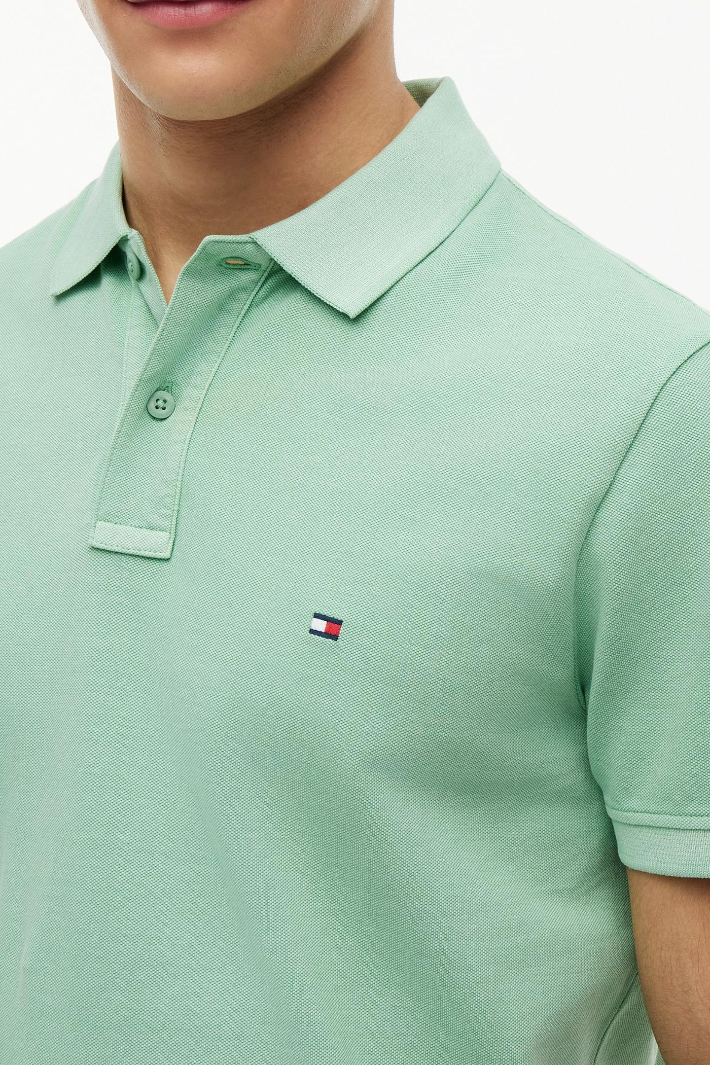 GARMENT DYE REGULAR POLO CUT GRASS 5