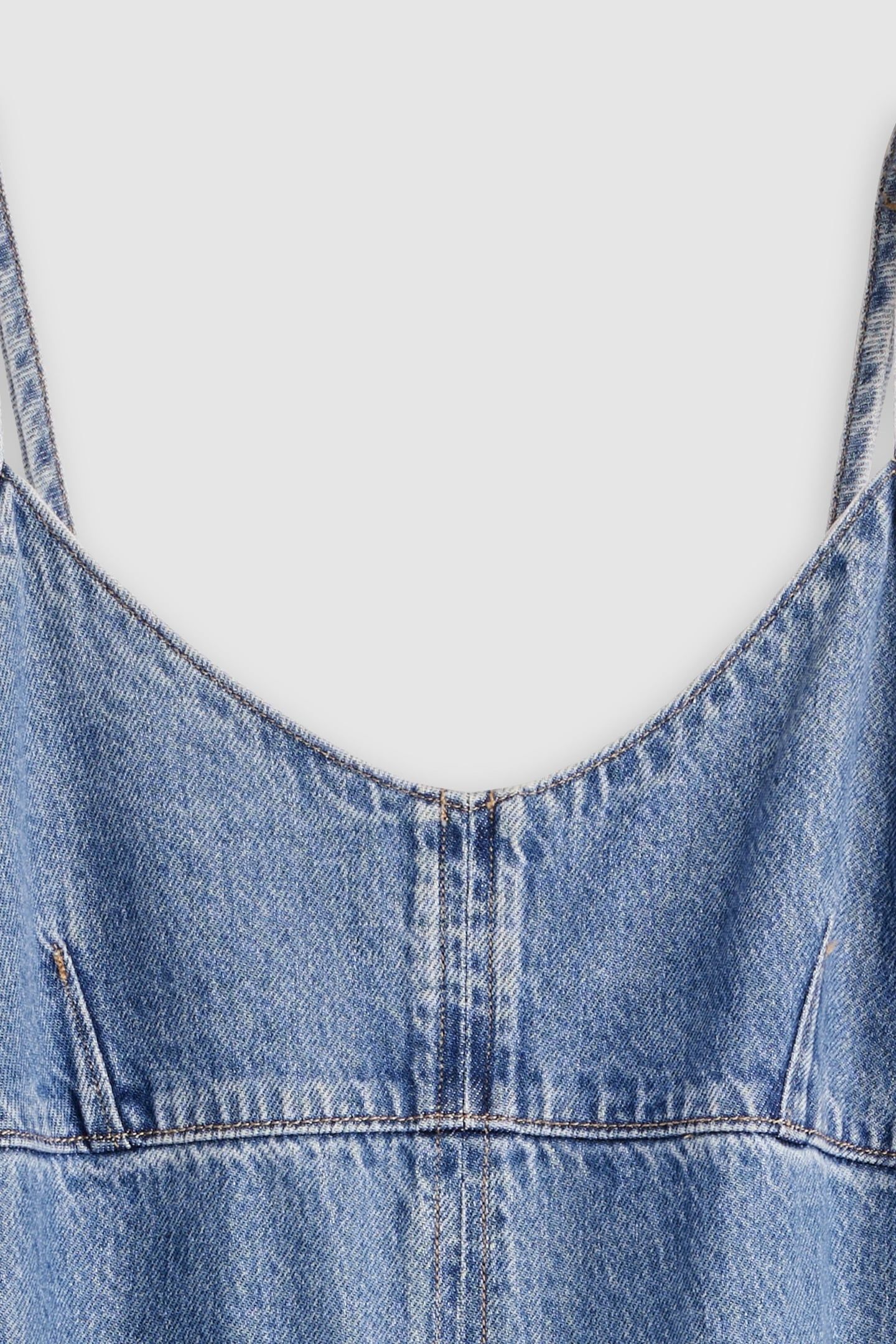 90'S DENIM SLIP DRESS 6
