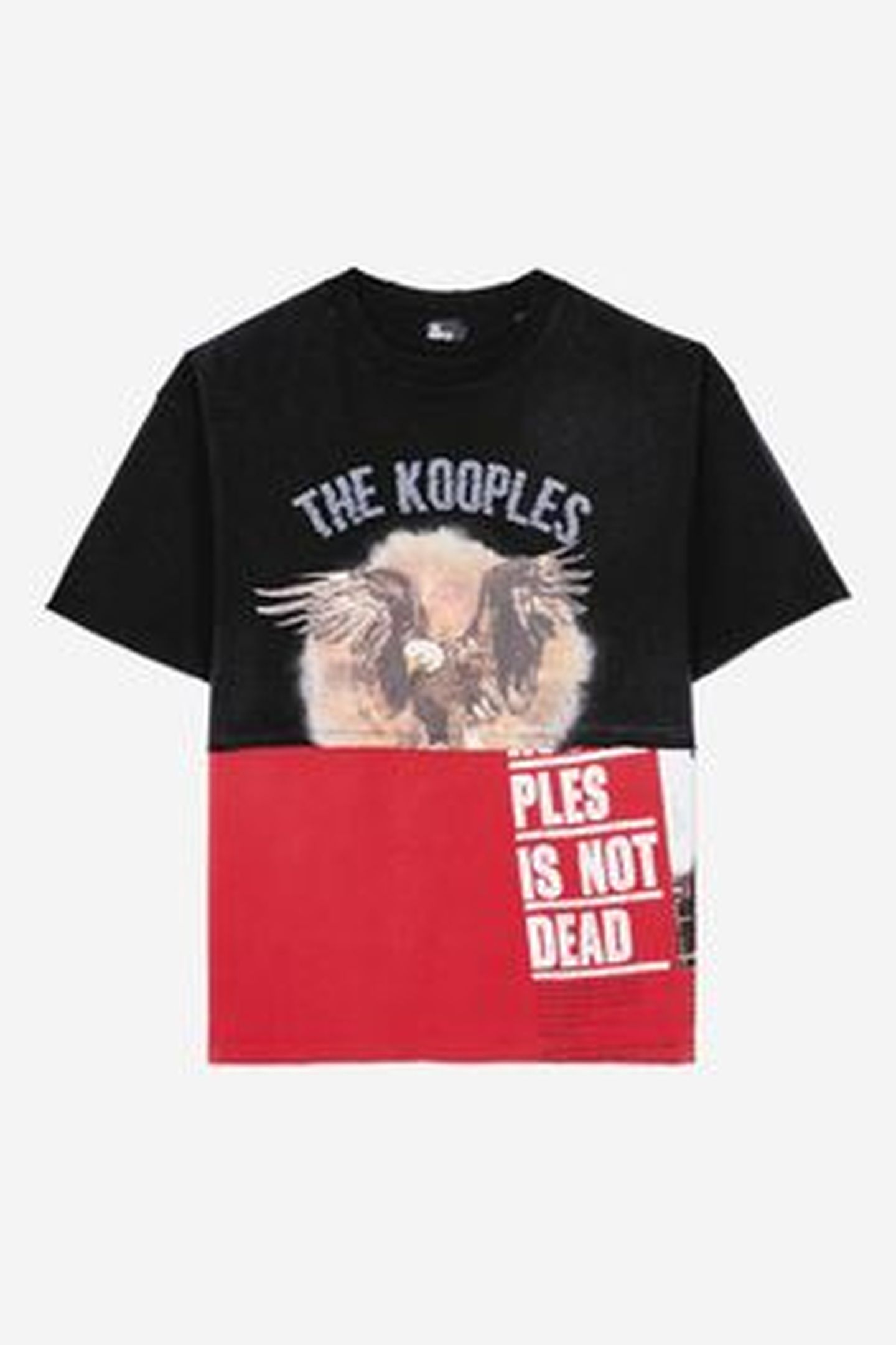 SHORT-SLEEVED T-SHIRT WITH PRINT ON THE FRONT BLACK WASHED 9