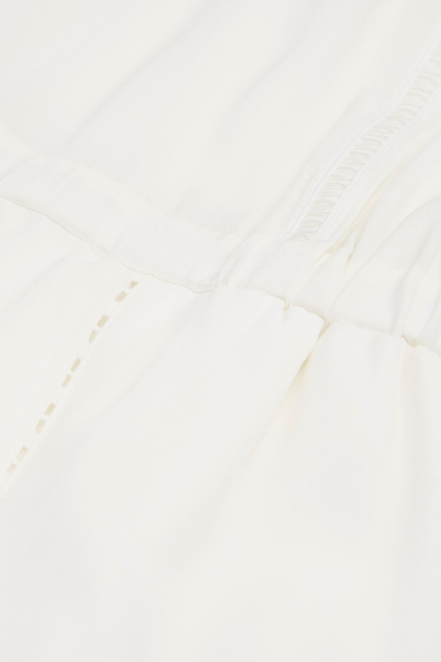 SHORT DRESS WITH SHORT-SLEEVED BRAIDS OFF WHITE 7