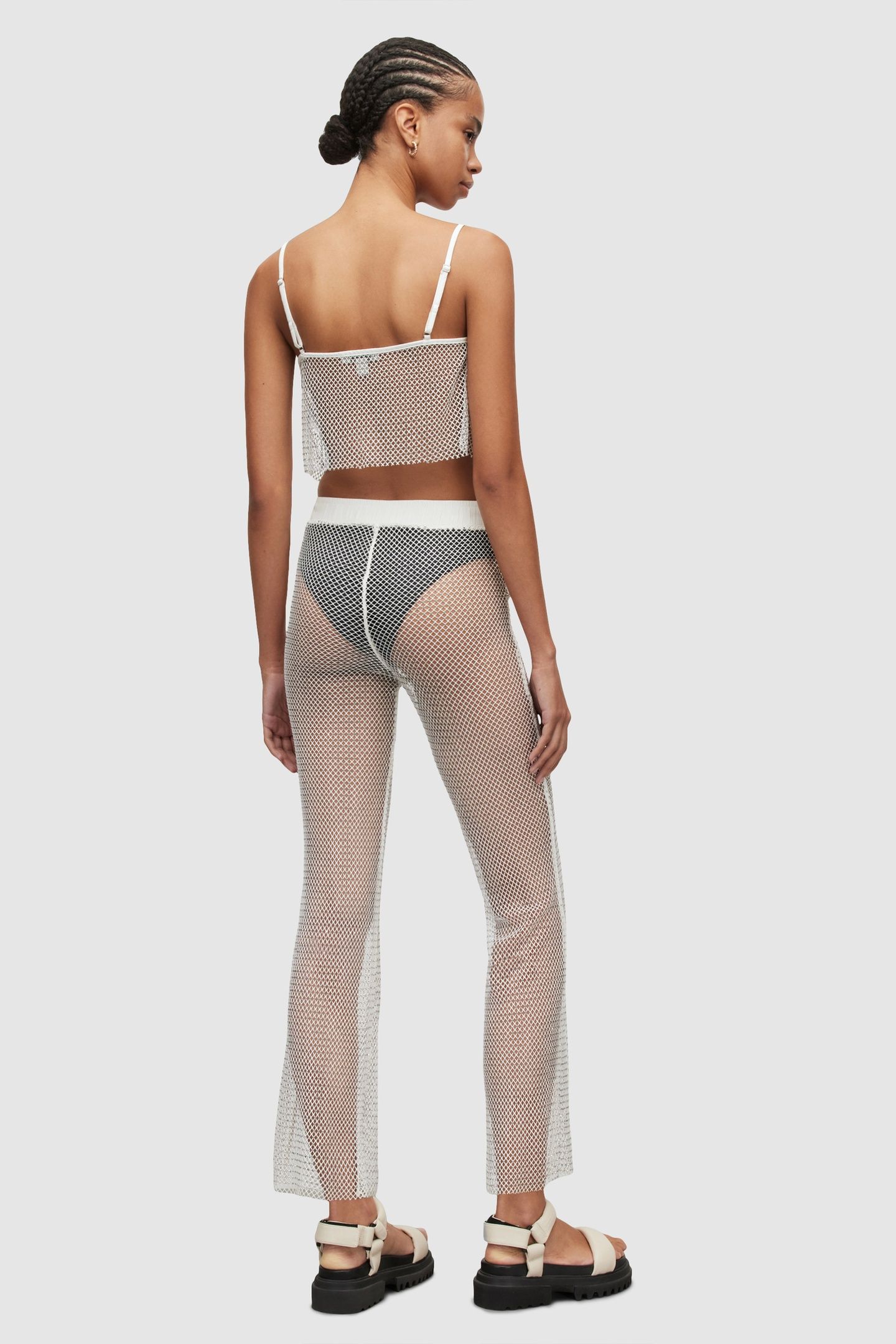 SAFI SPARKLE TROUSER SILVER 5