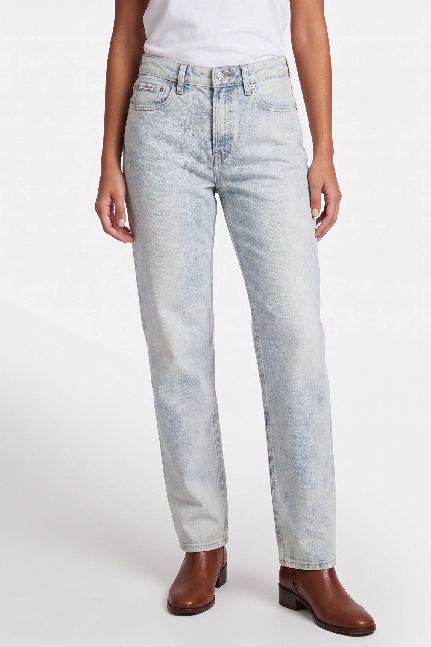 90S STRAIGHT INDIGO JEAN INDIGO CLOUD 1