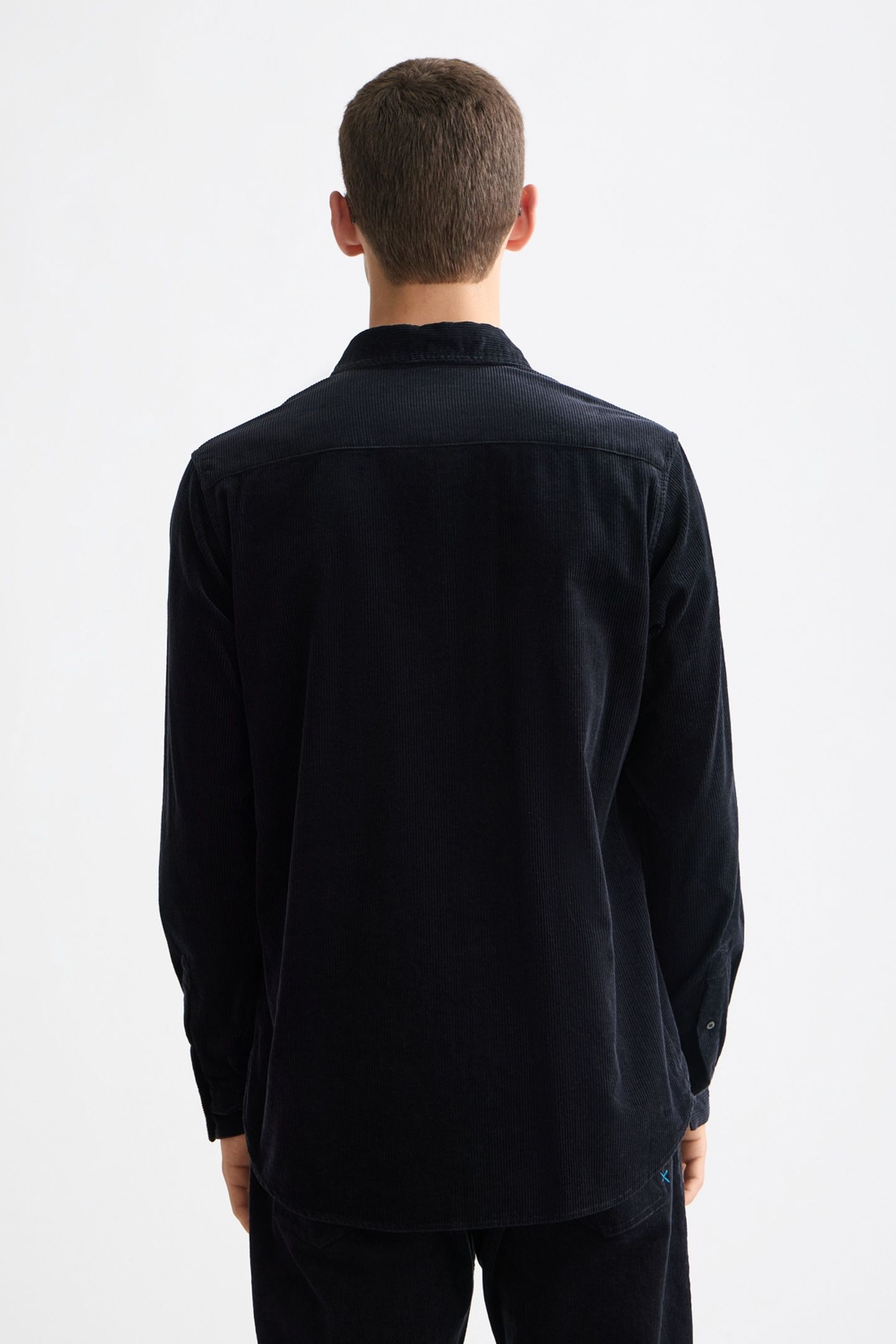 REGULAR-FIT CORDUROY SHIRT METEORITE 2