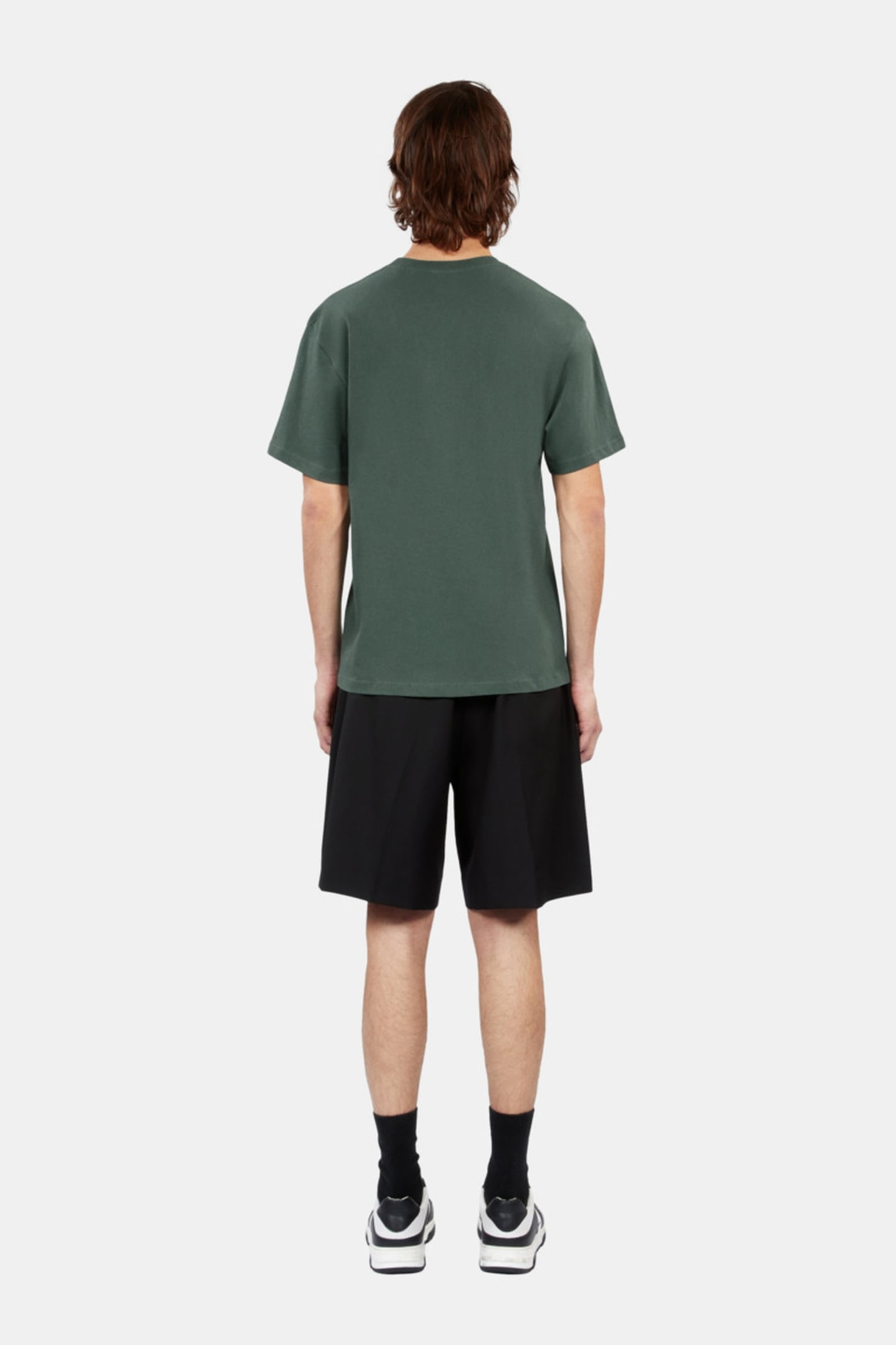 SHORT-SLEEVED T-SHIRT WITH SKULL FLOWERS PRINT FOREST 3