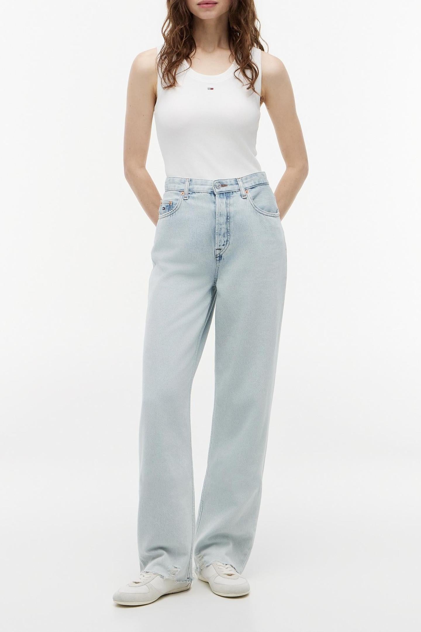 LAYLA HIGH RISE SLIM STRAIGHT DENIM LIGHT 1