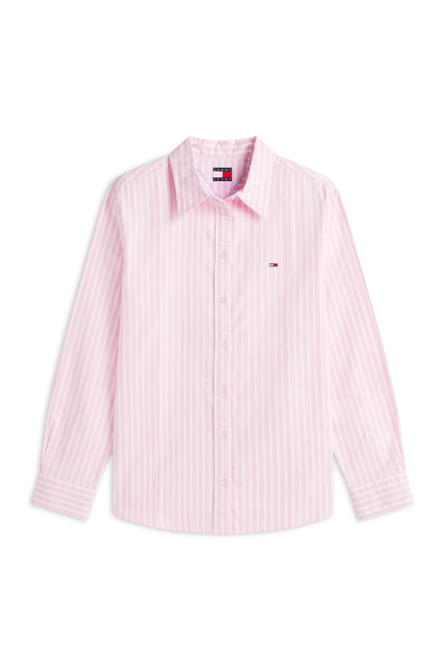 REGULAR OXFORD SHIRT PINK DAISY/STRIPE 4