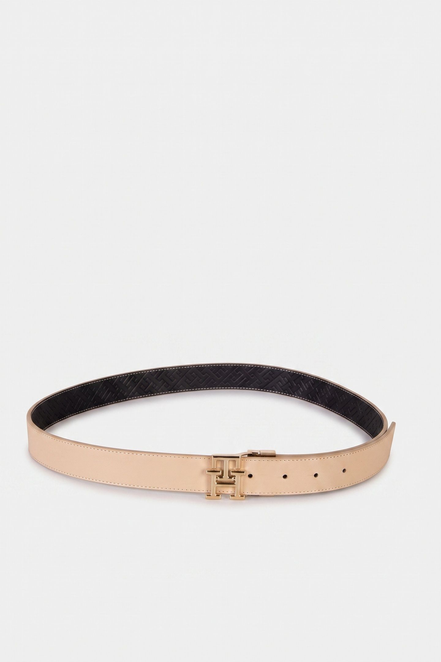 LOGO 3.0 REVERSIBLE BELT BLUE MONO/CLAYED PEBBLE 3