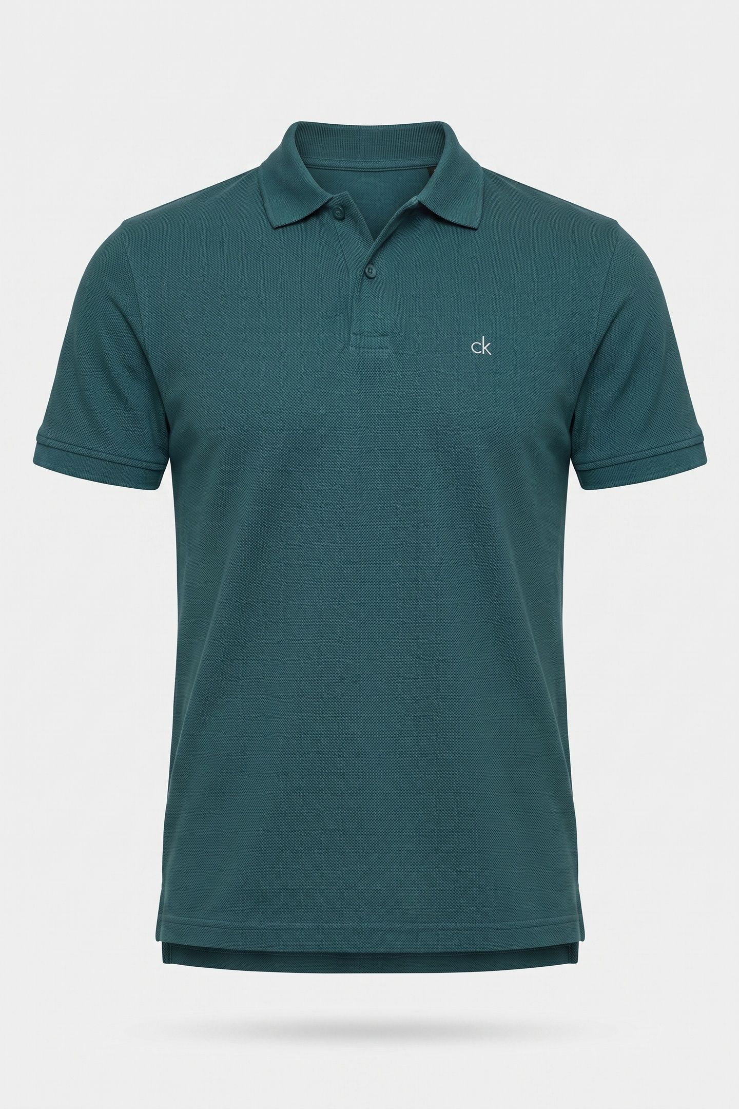 SHORT SLEEVE MONOGRAM PIQUE POLO TAHOE GREEN 3