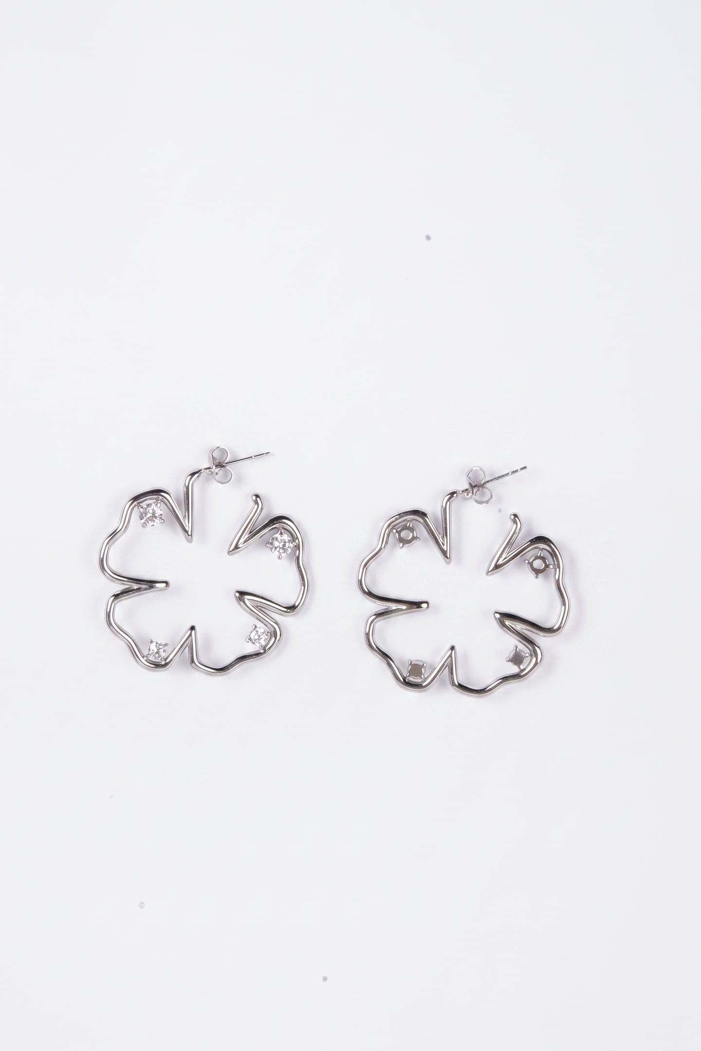 JEWELRY BOX HIBISCUS SET SILVER 4