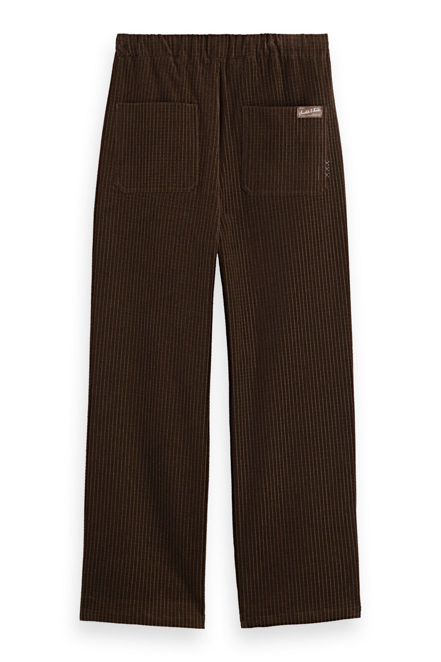 JACQUARD COTTON-BLEND CORDUROY RELAXED FIT JOGGER DEMITASSE 4