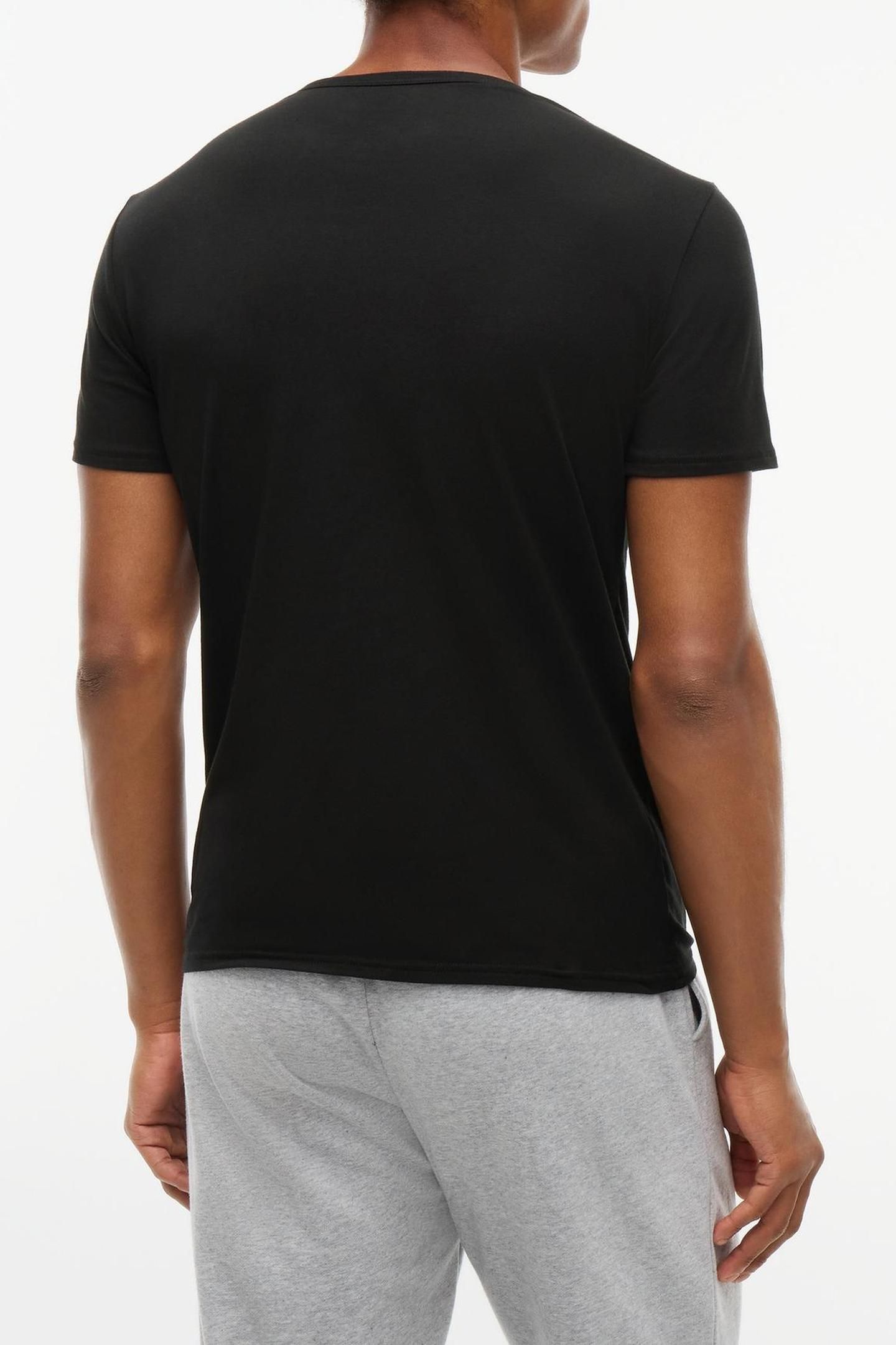 STRETCH VN TEE SS 3-PACK BLACK/BLACK/BLACK 4