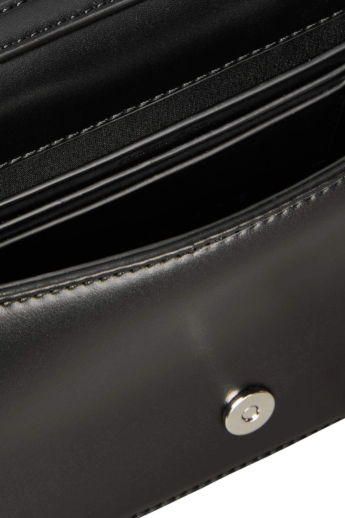 QUILTED MINI CHAIN BAG BLACK 4