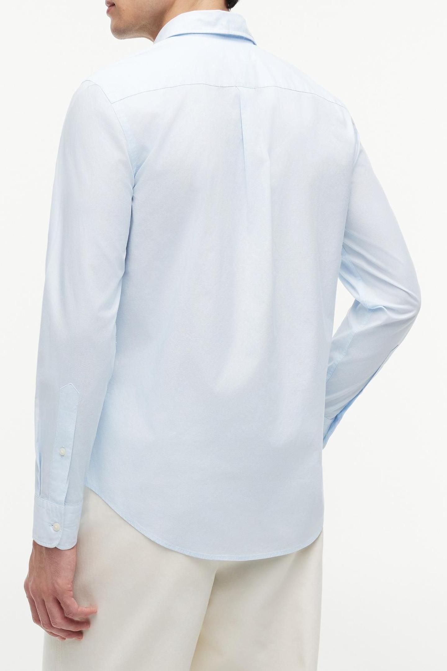 FLEX POPLIN SMALL PRINT SHIRT SWEET BLUE/ALLOVER 2