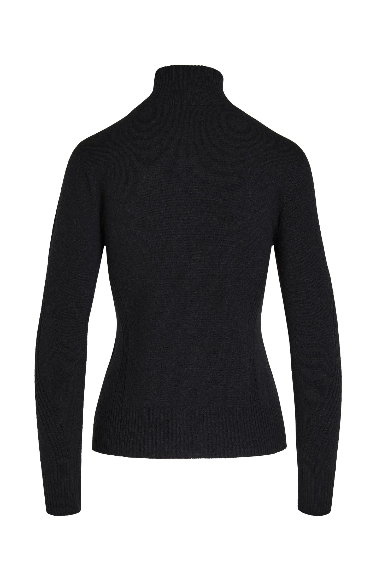 FEHCA V1.Y8.02 FLAT-KNIT-JACKET BLACK 3