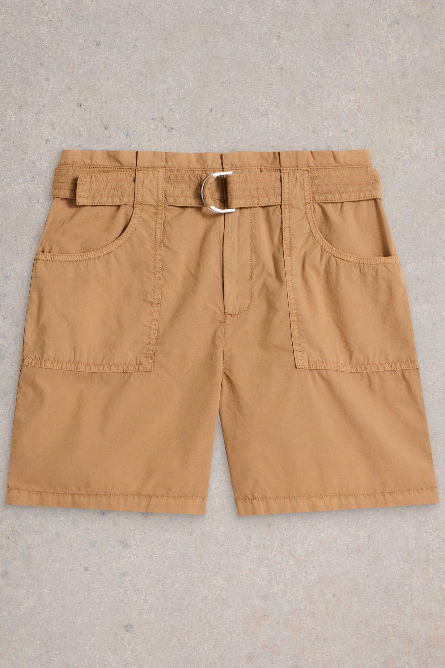 TEAKIE SHORT MID TAN 4