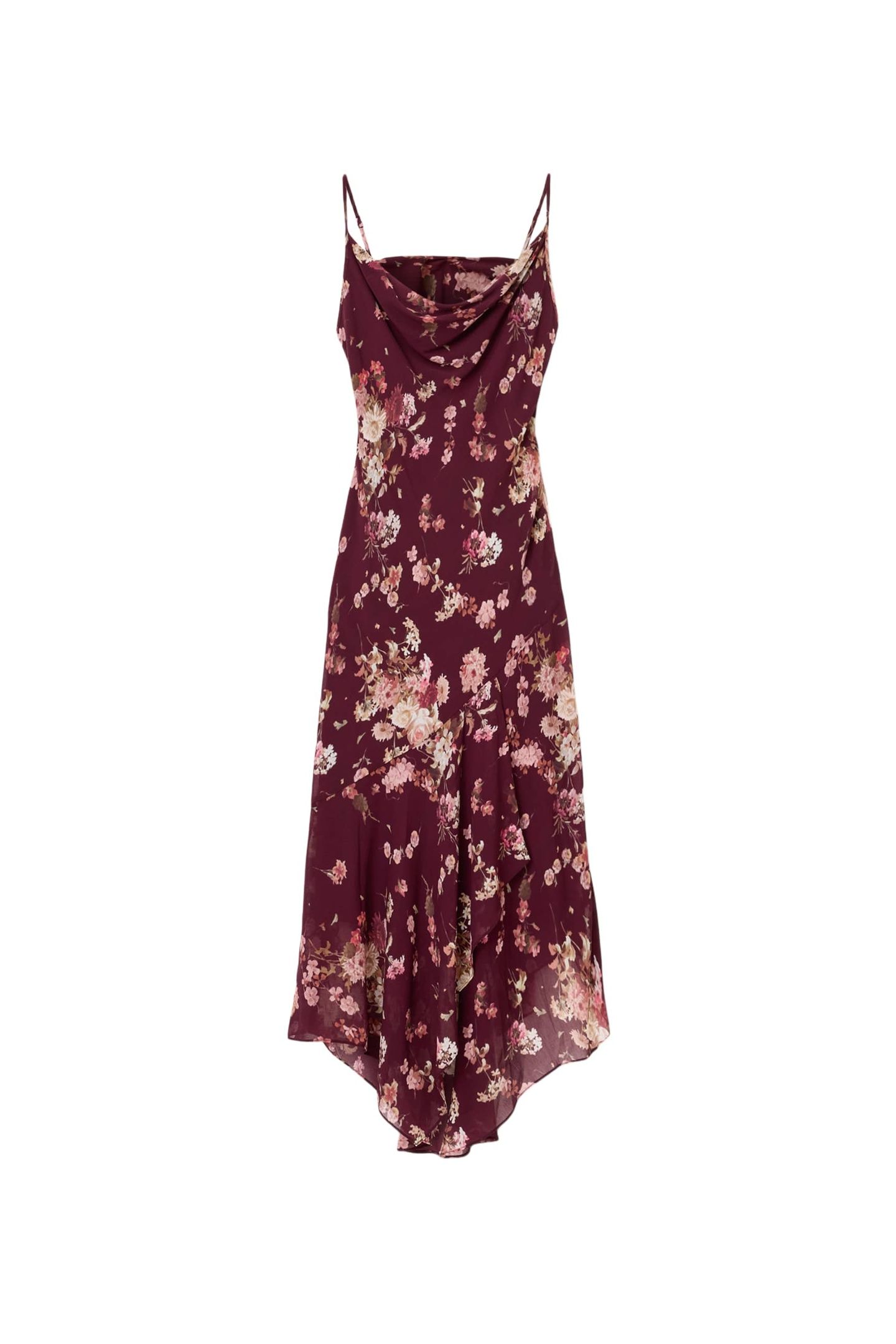 CHARLOTTE DRESS ARMADA WINE RED 5