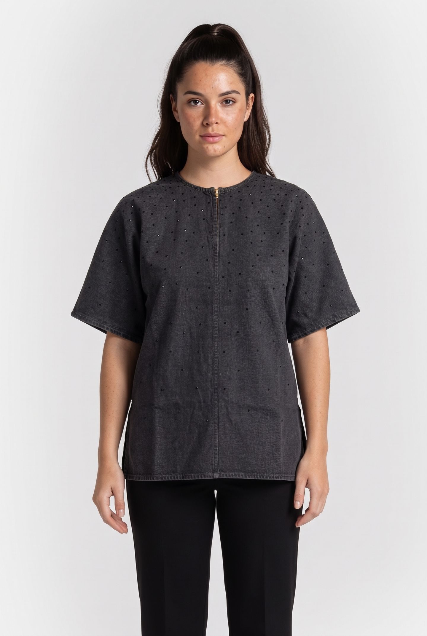 GROA DECO TOP BLACK 1