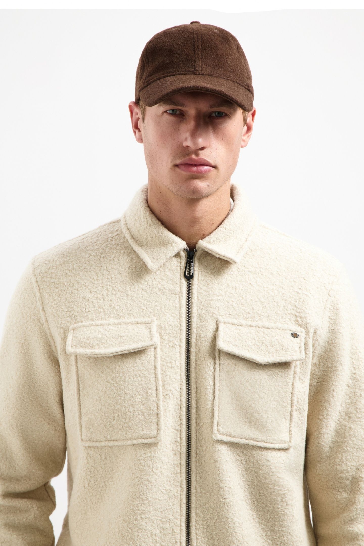 OVERSHIRT ZIPPER WOOL LOOK KIT 6