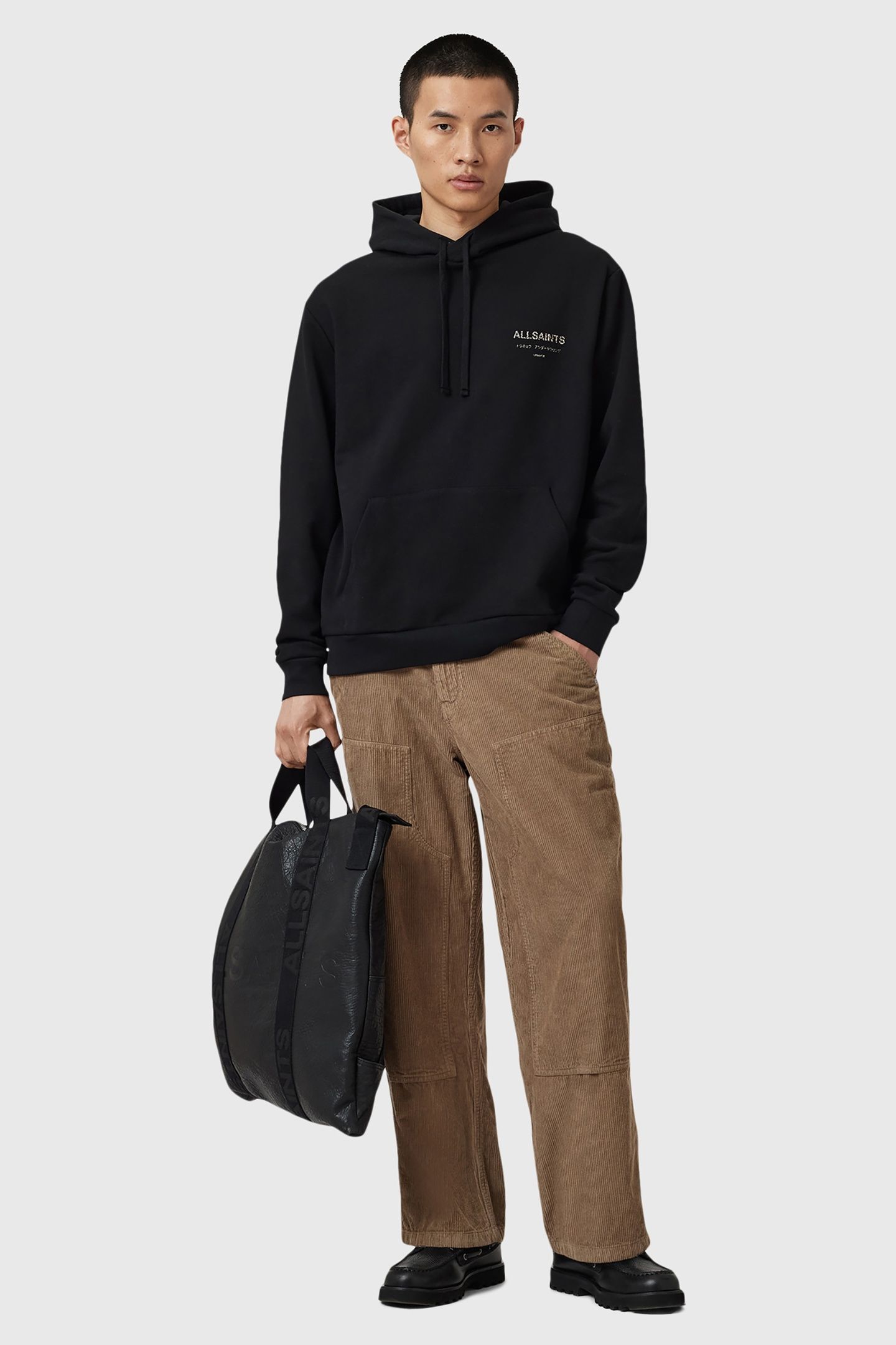 UNDERGROUND OTH HOOD JET BLACK/LEOPARD 3