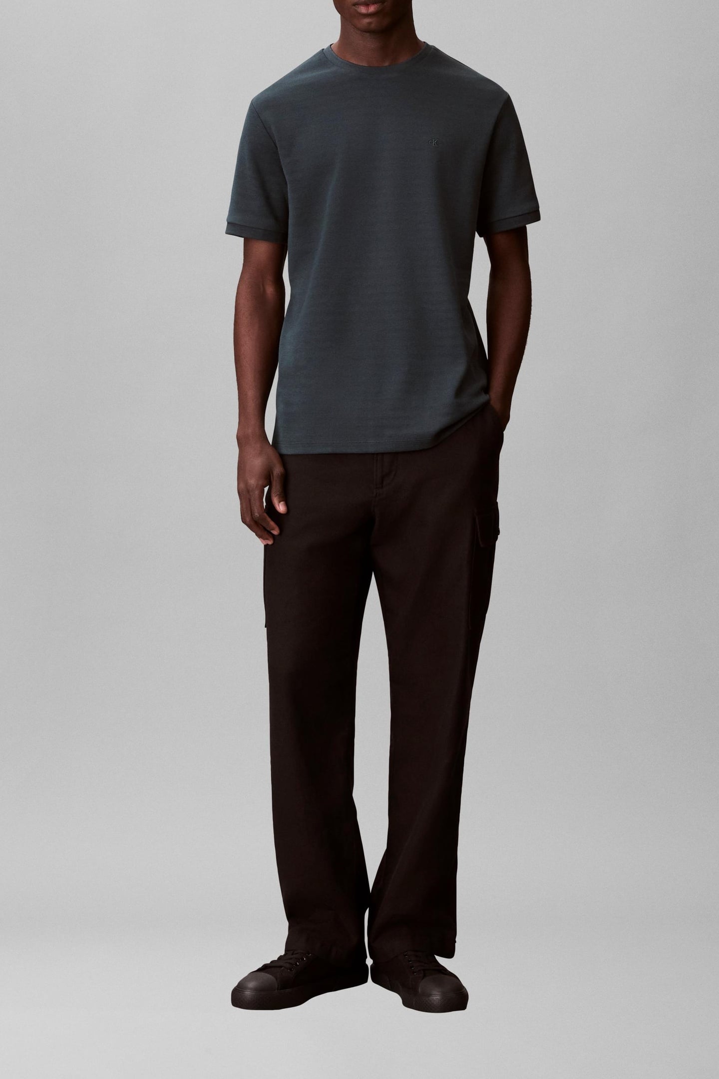 SS TONAL STRIPE CREW NEARLY NAVY 1