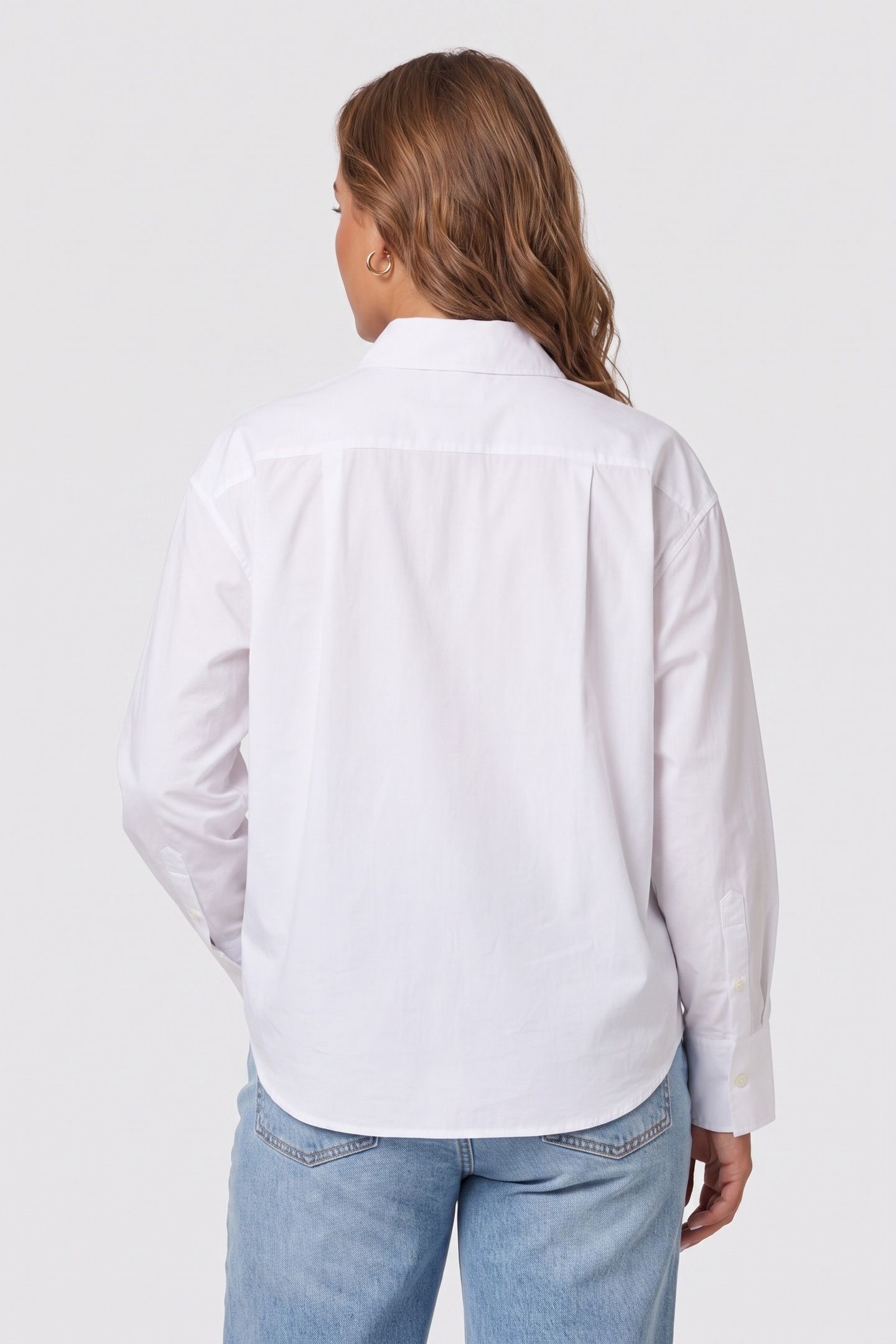 IMA POPLIN SHIRT WHITE 2
