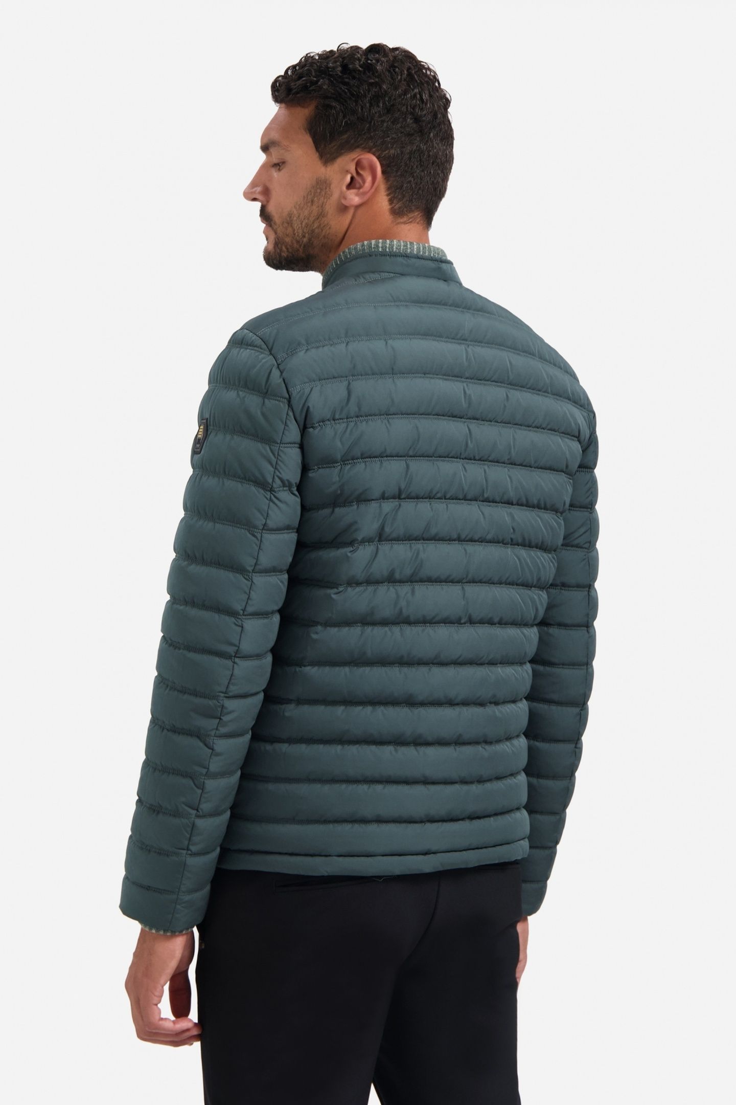 JACKET SHORT FIT PADDED DARK STEEL 3