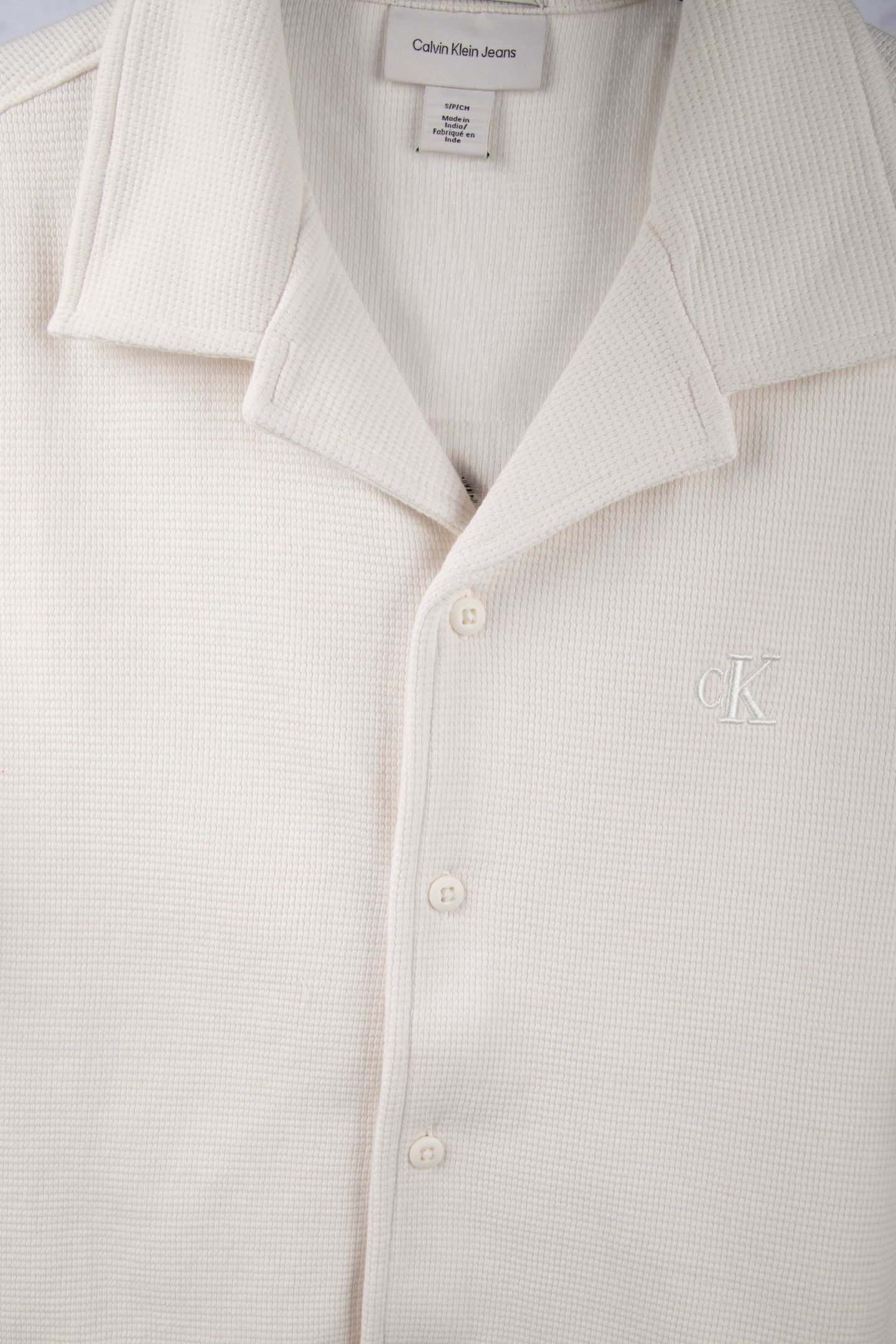 SS HD COTTON WAFFLE POLO TOFU 4