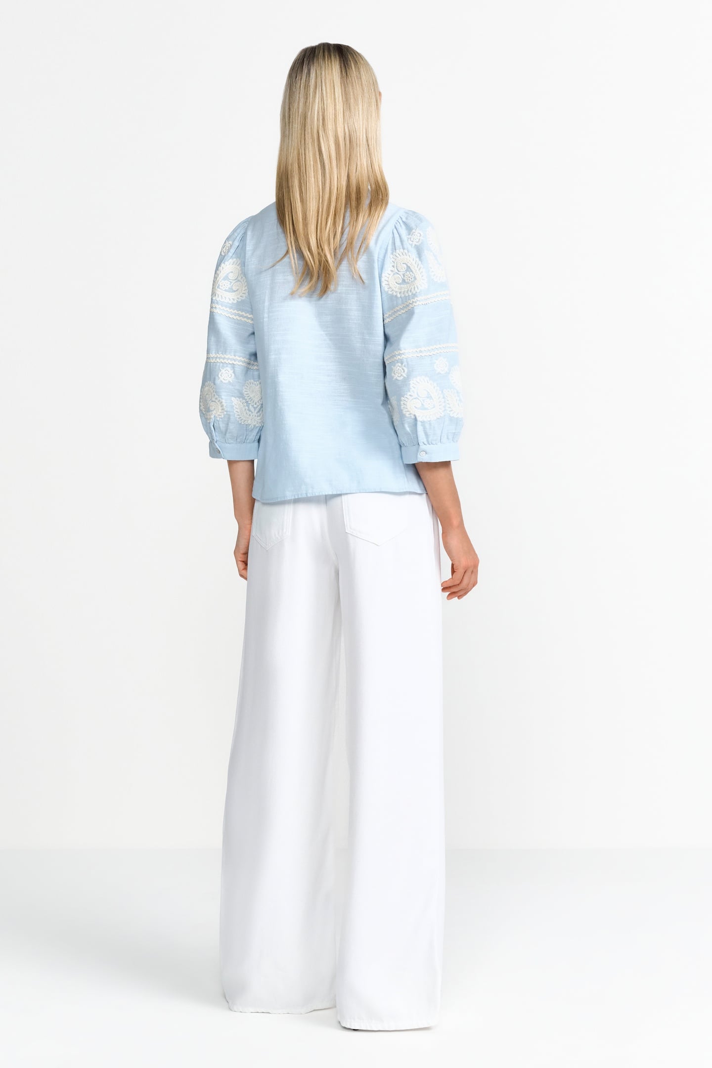 MARLENE WHITE LYOCELL DENIM 1