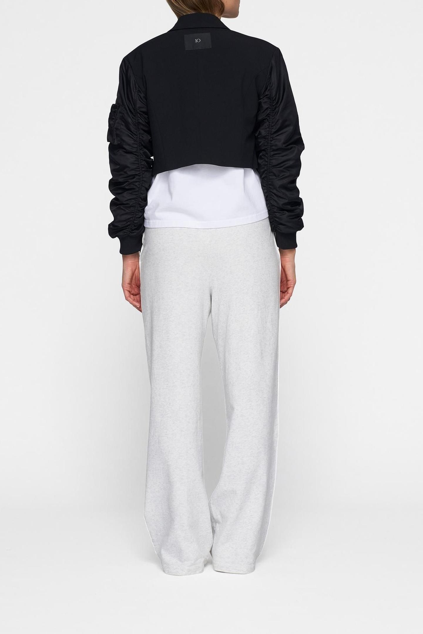 BOMBER BLAZER BLACK 4
