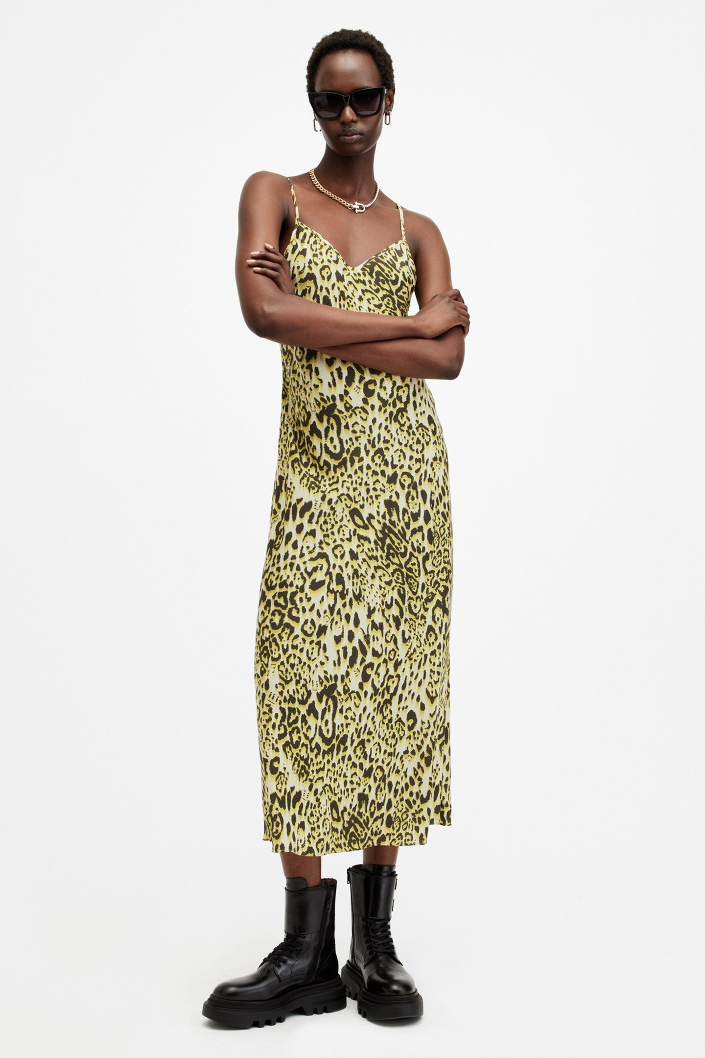 BRYONY DRESS TERESA LIME GREEN 1