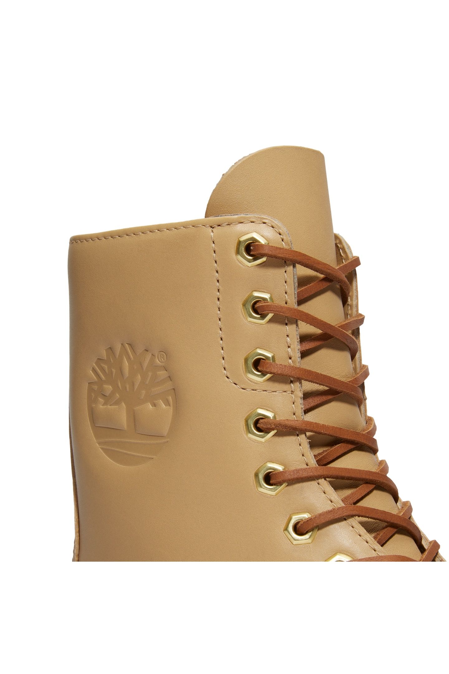 HERITAGE 8 INCH LACE UP WATERPROOF BOOT MEDIUM BEIGE FULL GR 9