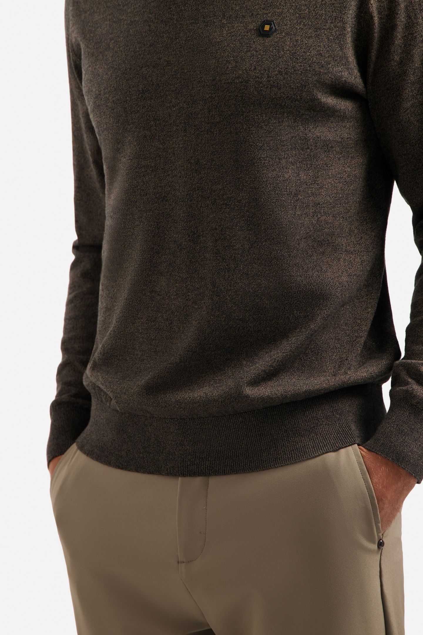 PULLOVER ROLL NECK BLACK 9