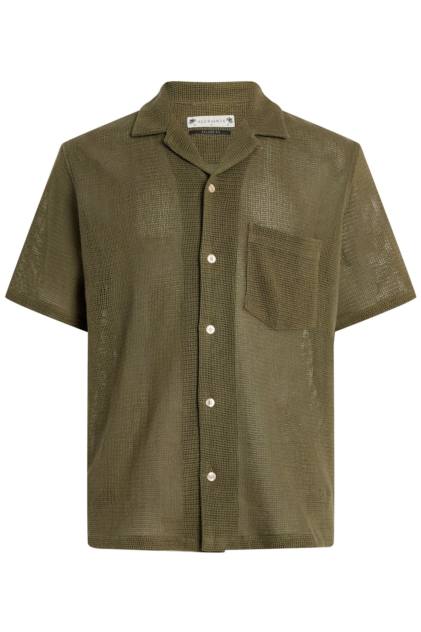 SORTIE SS SHIRT ASH KHAKI GREEN 3