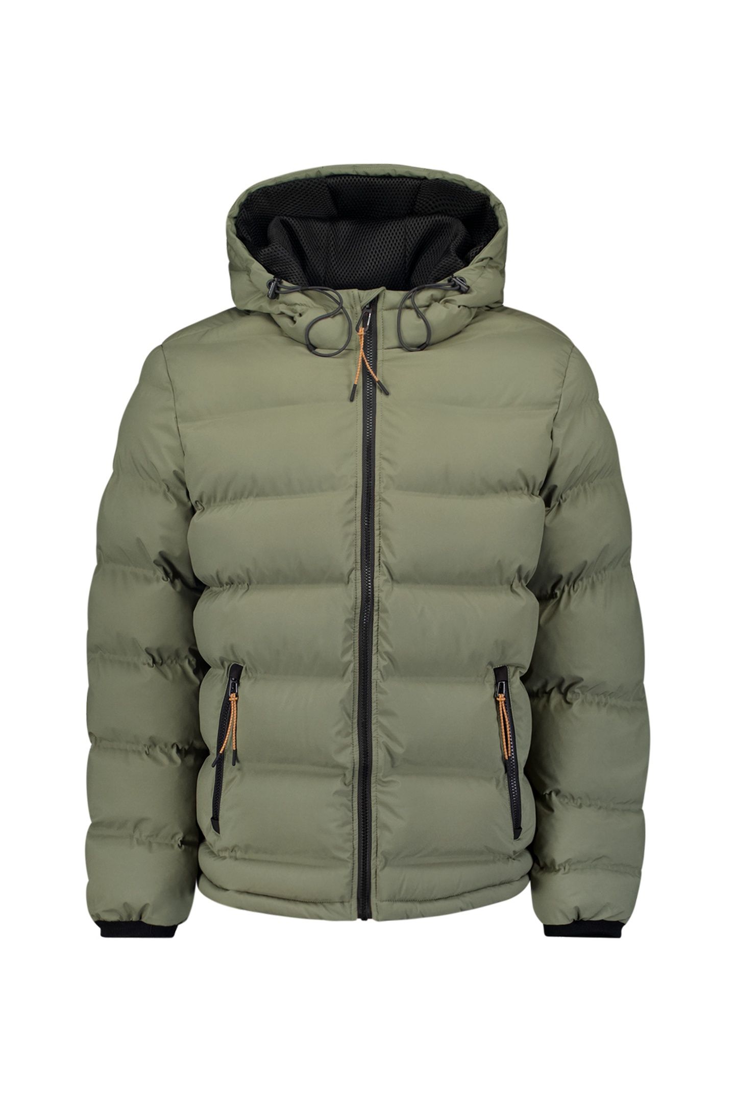 JACKET SHORT FIT SEALED HOODED PADDED STEEL 5