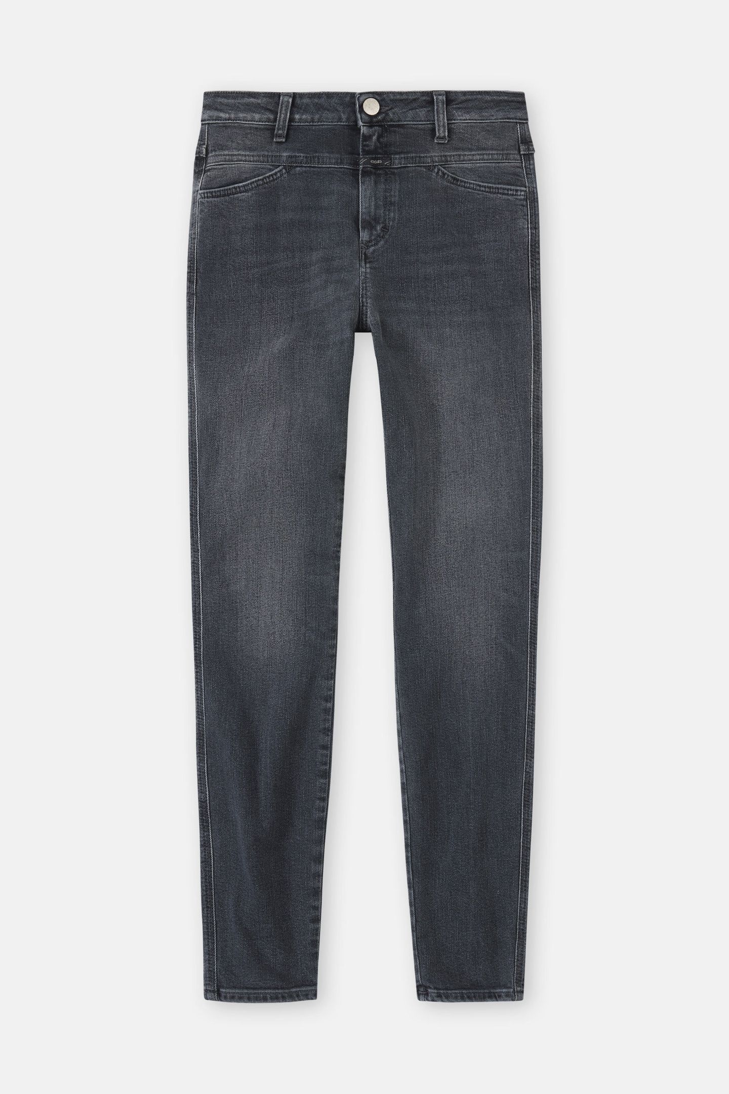 SKINNY PUSHER JEANS MID GREY 4