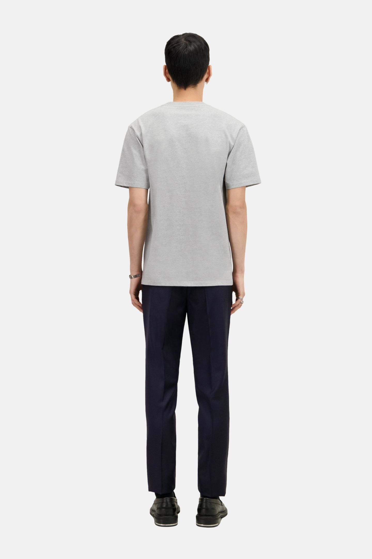 SHORT-SLEEVED T-SHIRT WITH SNAKE PRINT LIGHT GREY CHINE 4