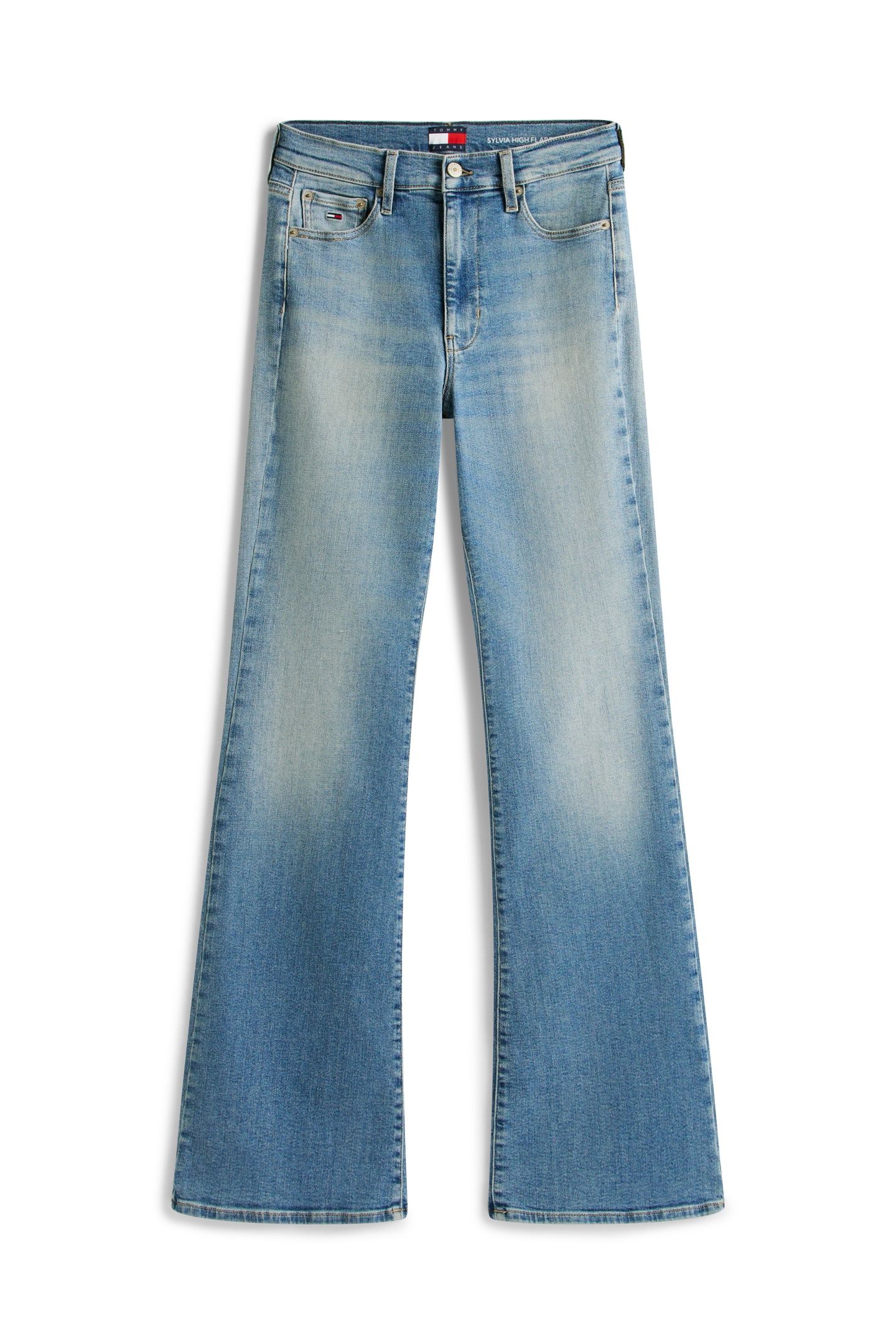 SYLVIA HIGH FLARE DENIM MEDIUM 4