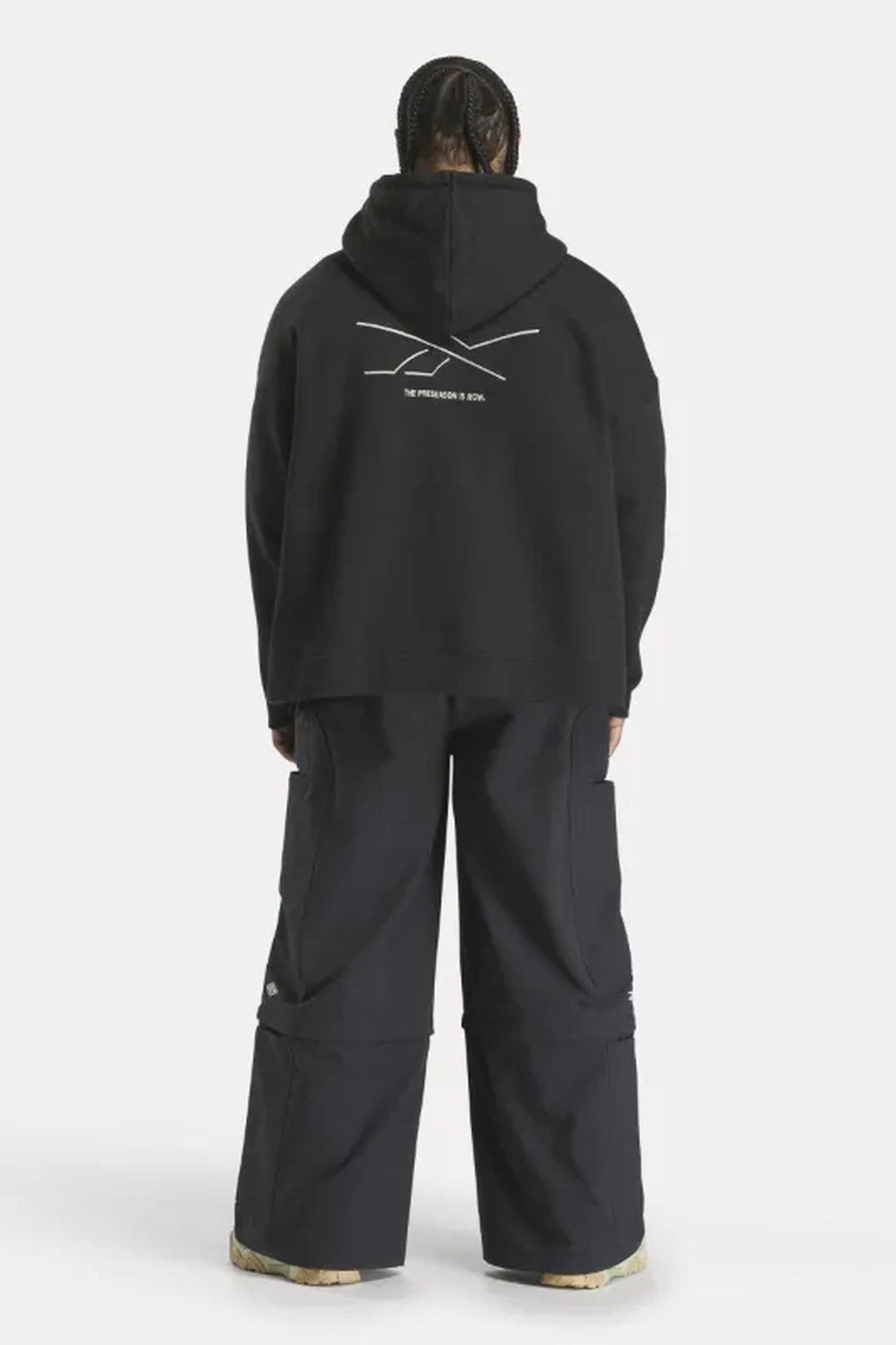 UNISEX RBK TOBE HOODIE BLACK 3